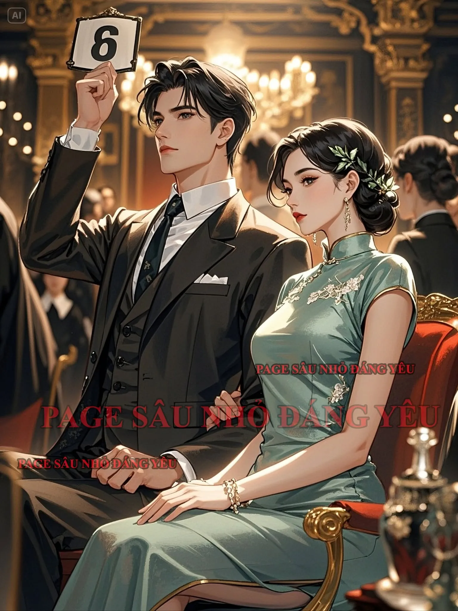 Bìa truyện MỘNG TỰA SƯƠNG KHÓI full