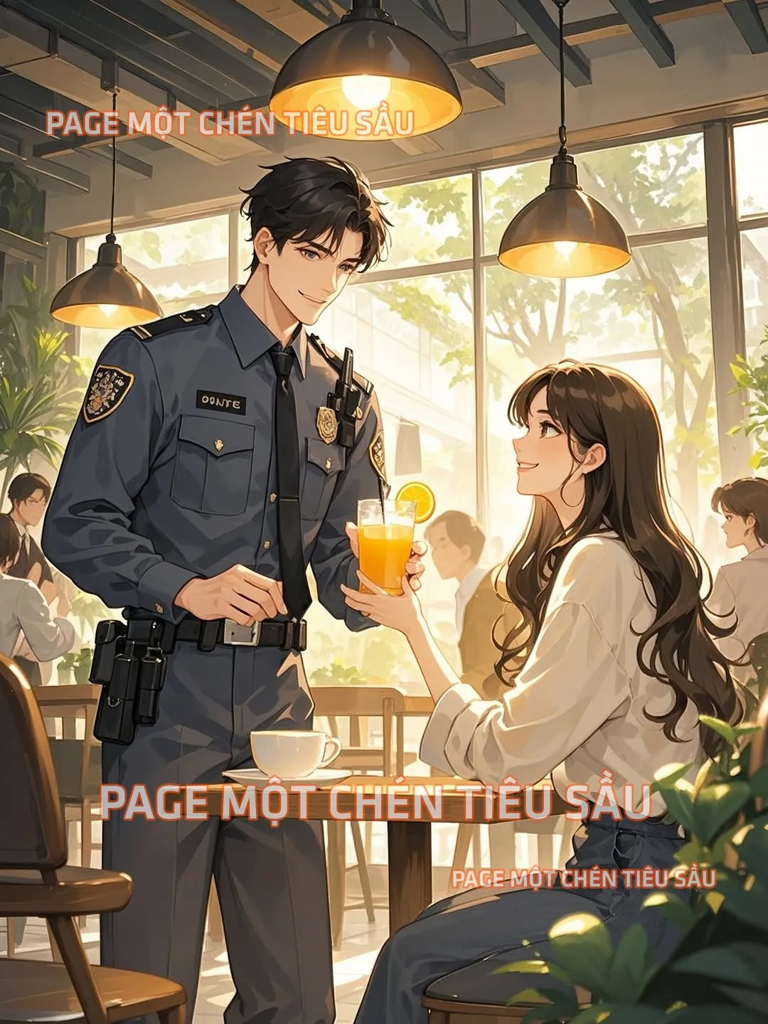 Bìa truyện MỘT LY NƯỚC CAM, MỘT ĐỜI TAI TIẾNG
