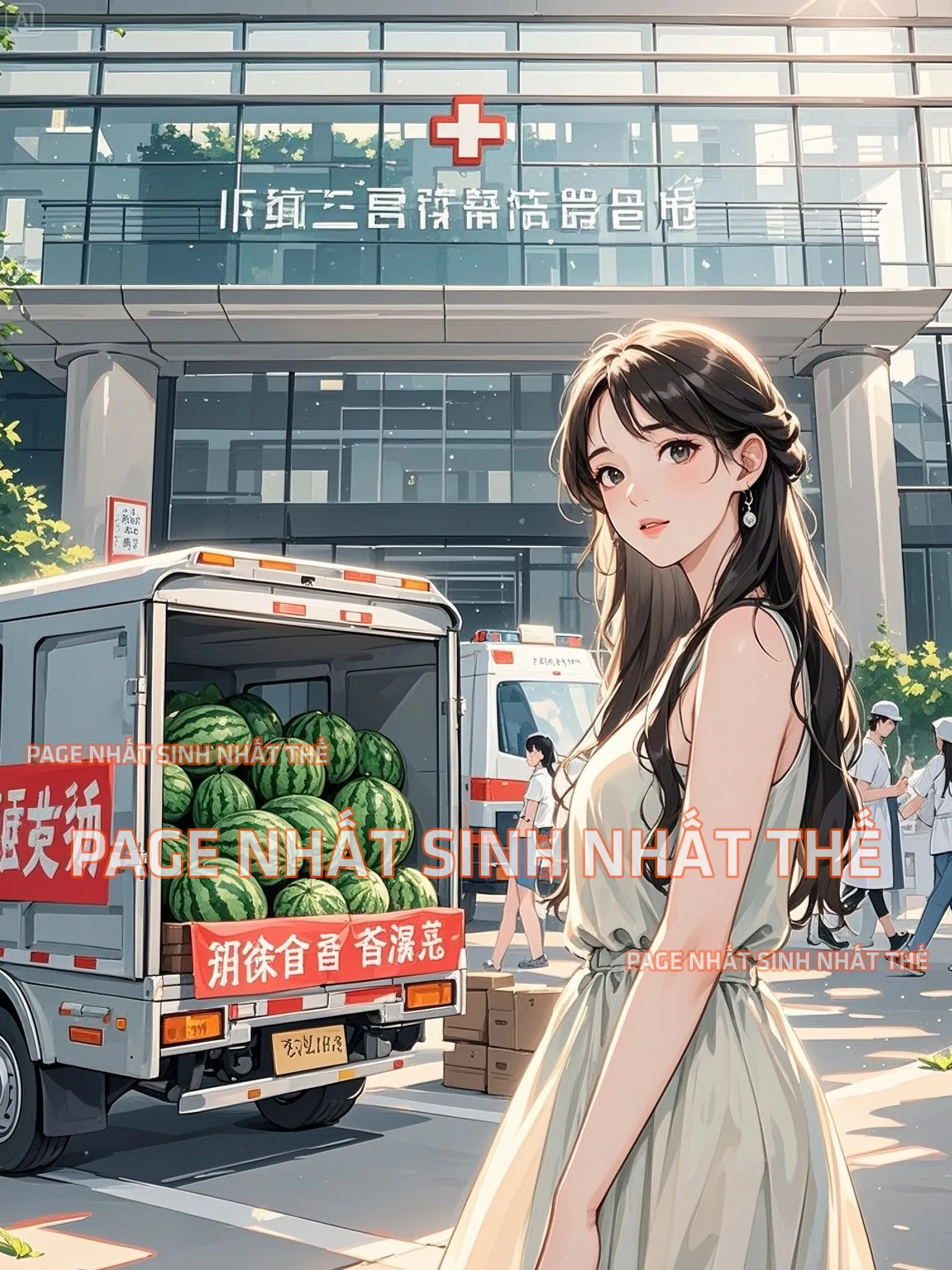 Bìa truyện MỘT MUỖNG DƯA HẤU, MỘT TỜ LY HÔN