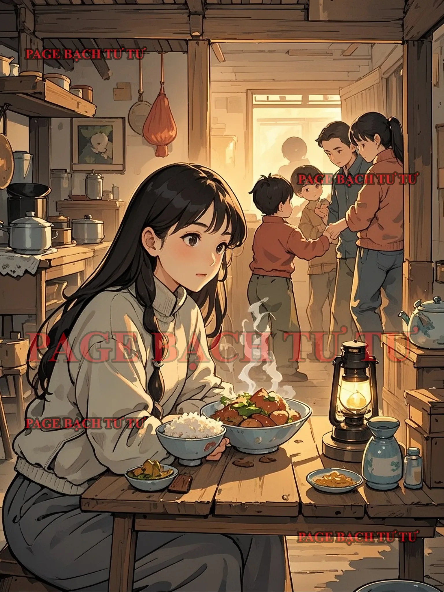 Bìa truyện Nắm Xôi Và Đùi Gà
