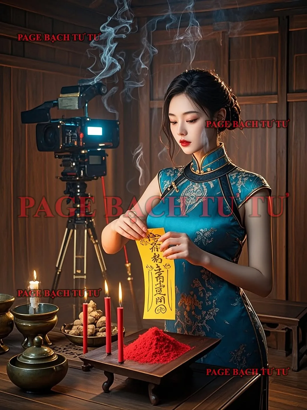 Bìa truyện Nến Đỏ Của Yêu Ma