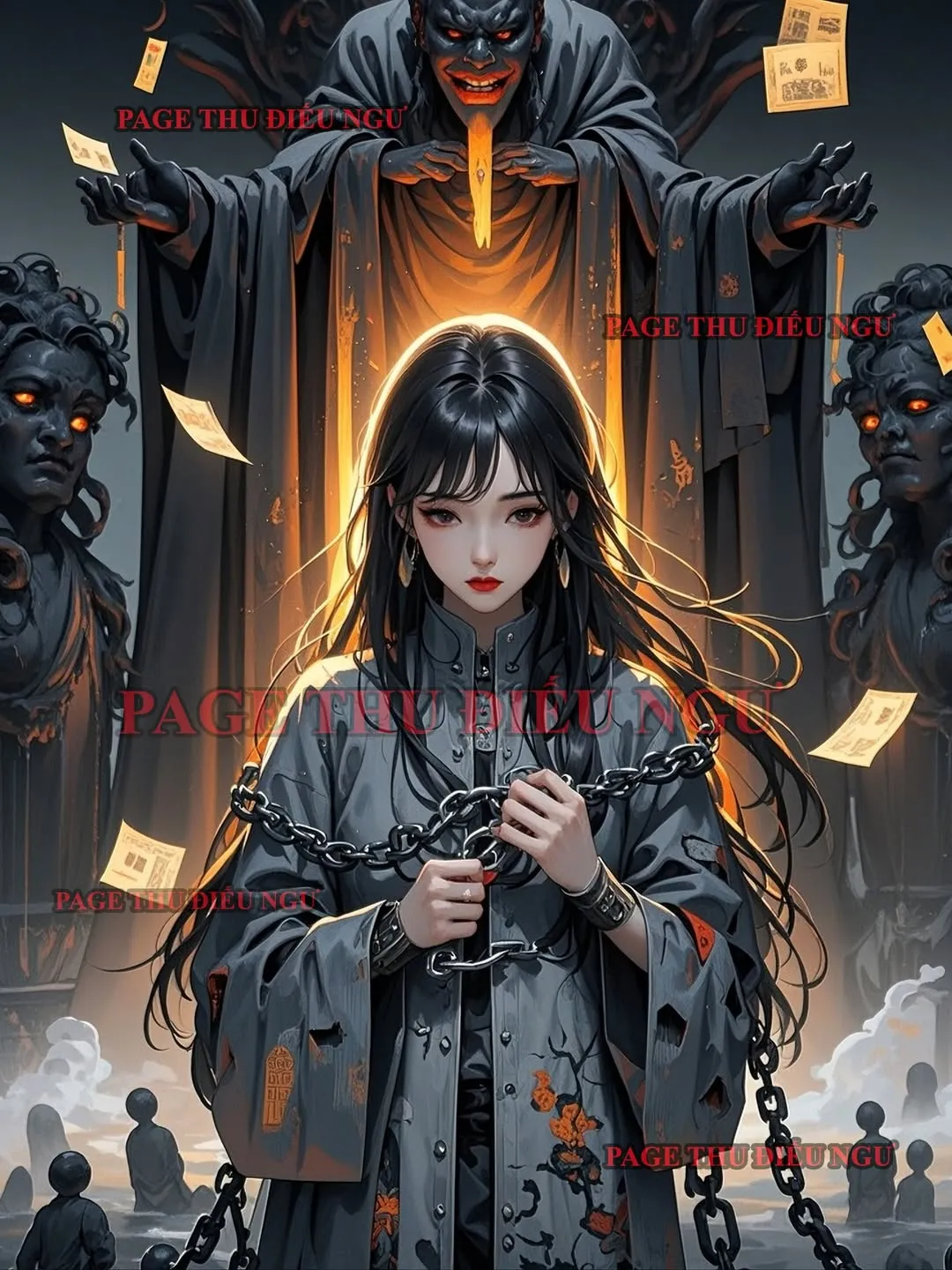 Bìa truyện Nghiệt Kính Sáng Lại