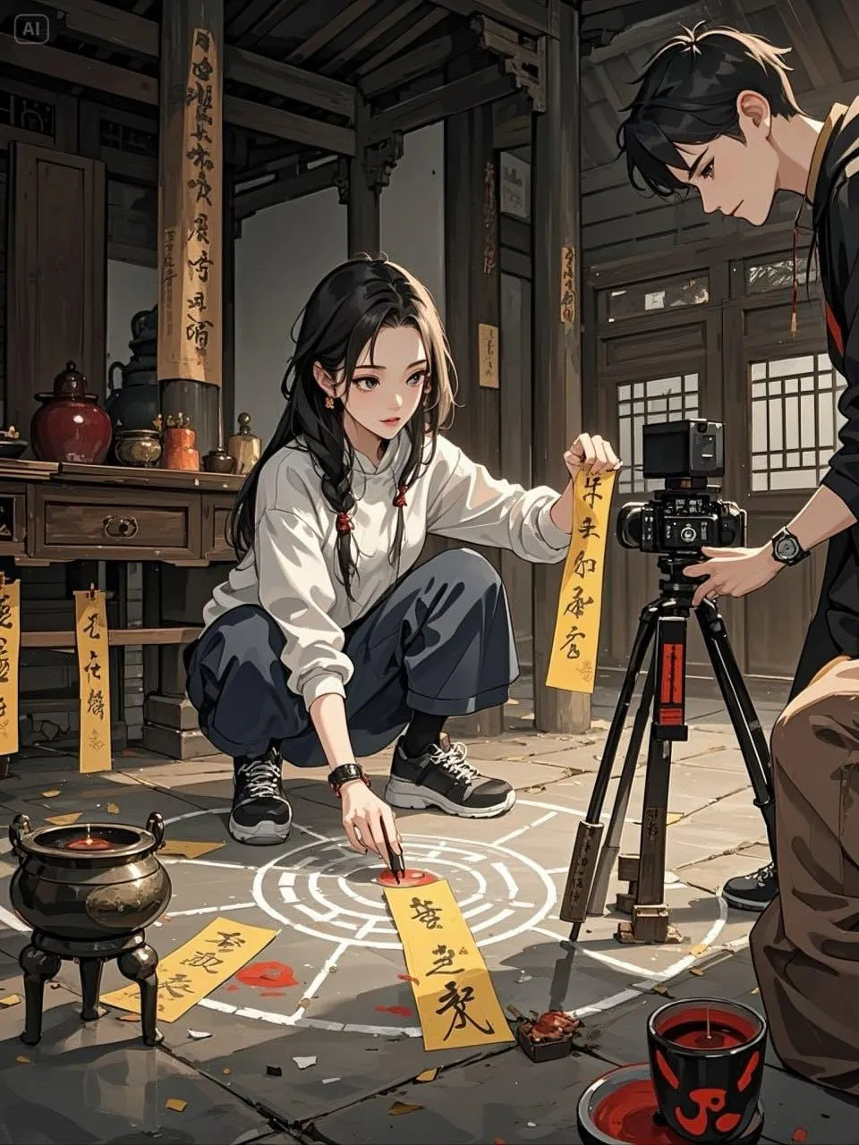 Bìa truyện NGƯỜI RỬA NHÀ, KẺ GÁC ÂM TRẠCH