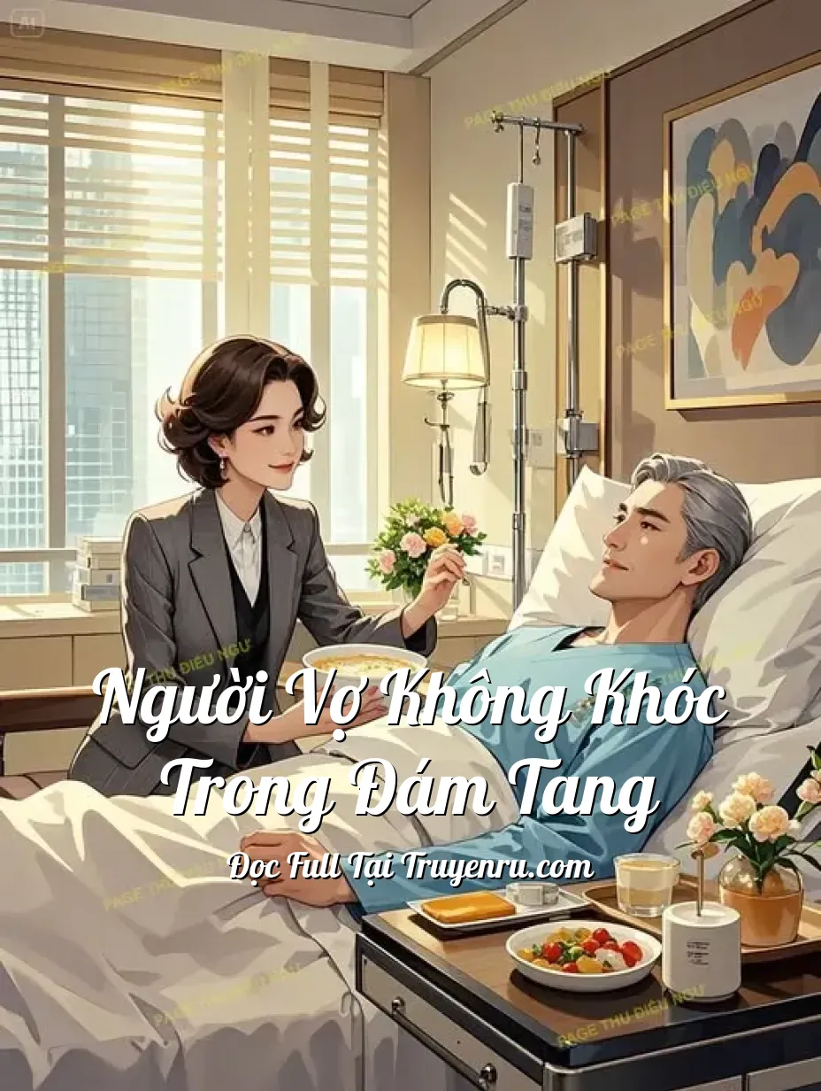 Bìa truyện NGƯỜI VỢ KHÔNG KHÓC TRONG ĐÁM TANG