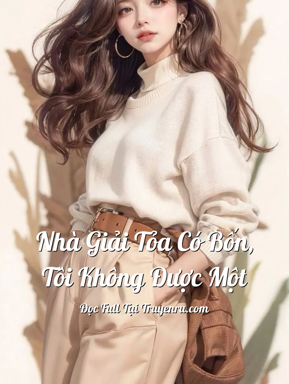 Bìa truyện Nhà Giải Tỏa Có Bốn, Tôi Không Được Một