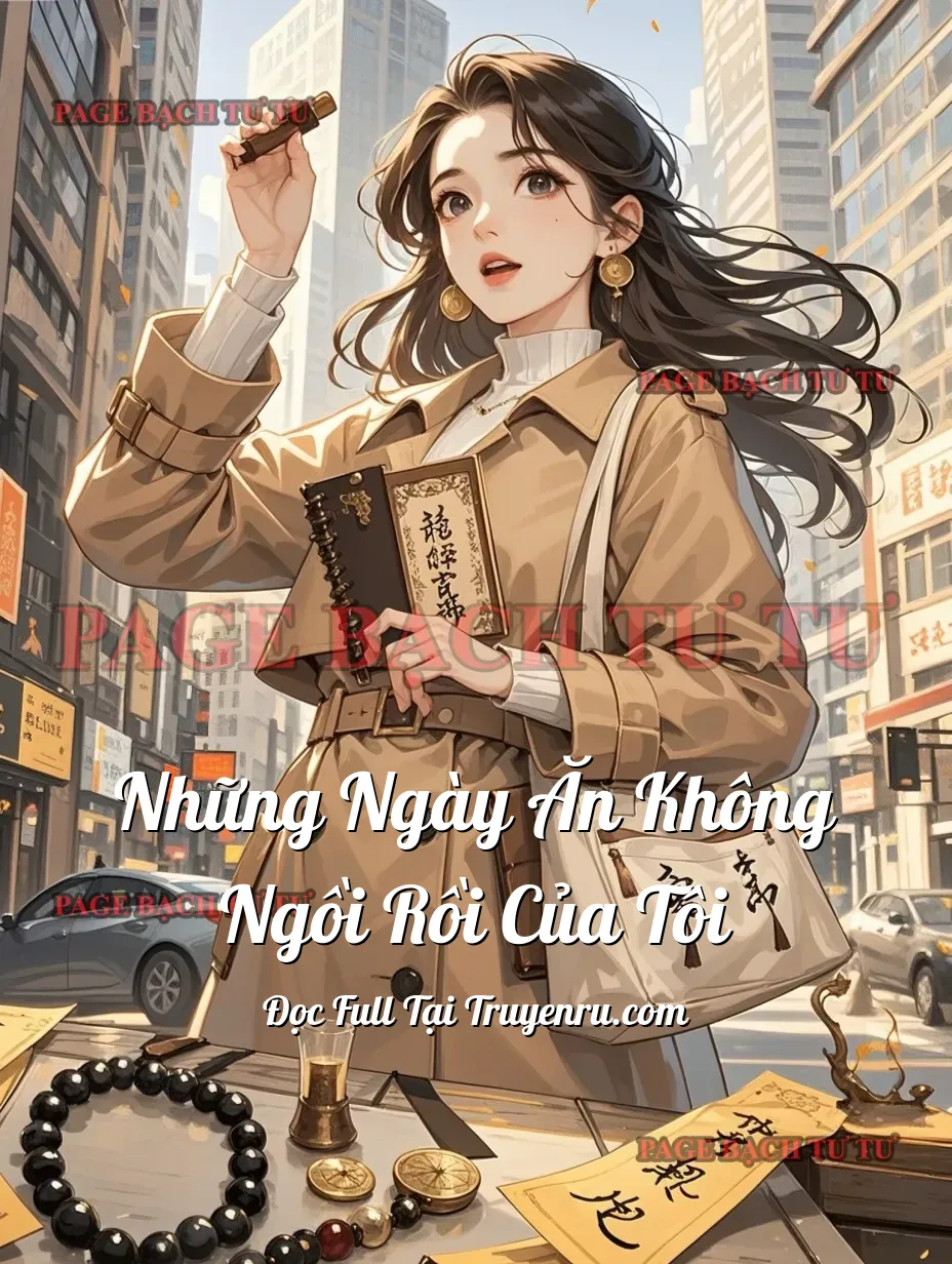 Bìa truyện Những Ngày Ăn Không Ngồi Rồi Của Tôi