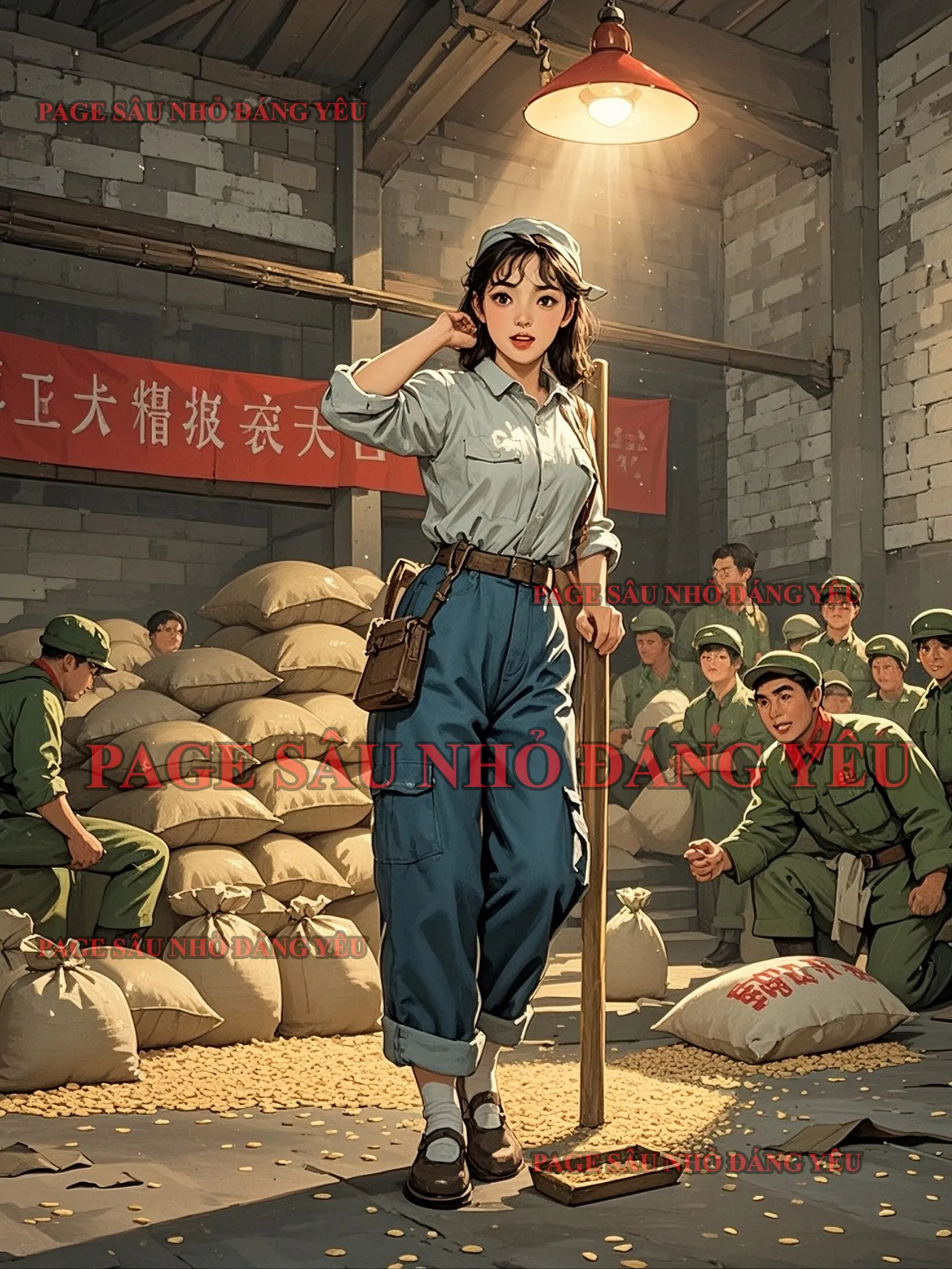 Bìa truyện Nữ Dân Quân Và Cuộc Trả Thù