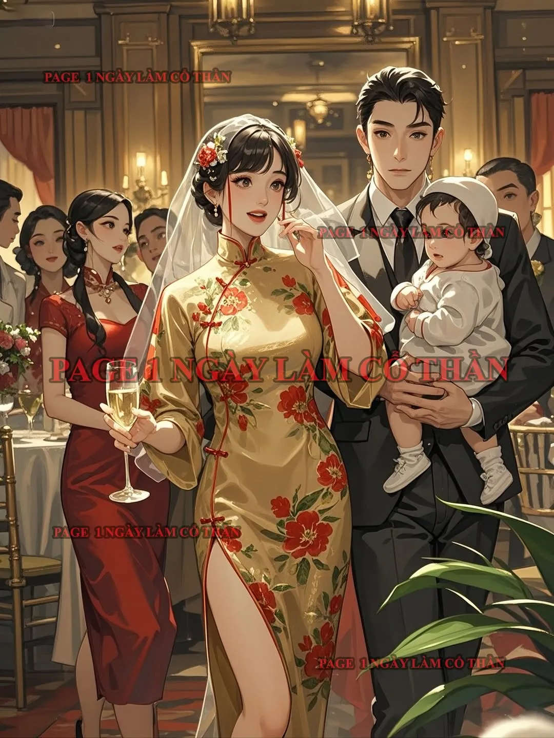 Bìa truyện NỮ HOÀNG BĂNG GIÁ VÀ NGƯỜI CHỒNG CŨ BỊ BỎ RƠI