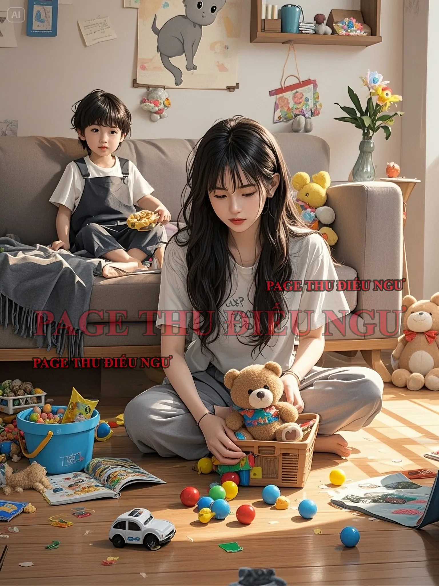 Bìa truyện NUÔI DÙM MỘT ĐỨA TRẺ TỰ KỶ VÀ CÁI KẾT