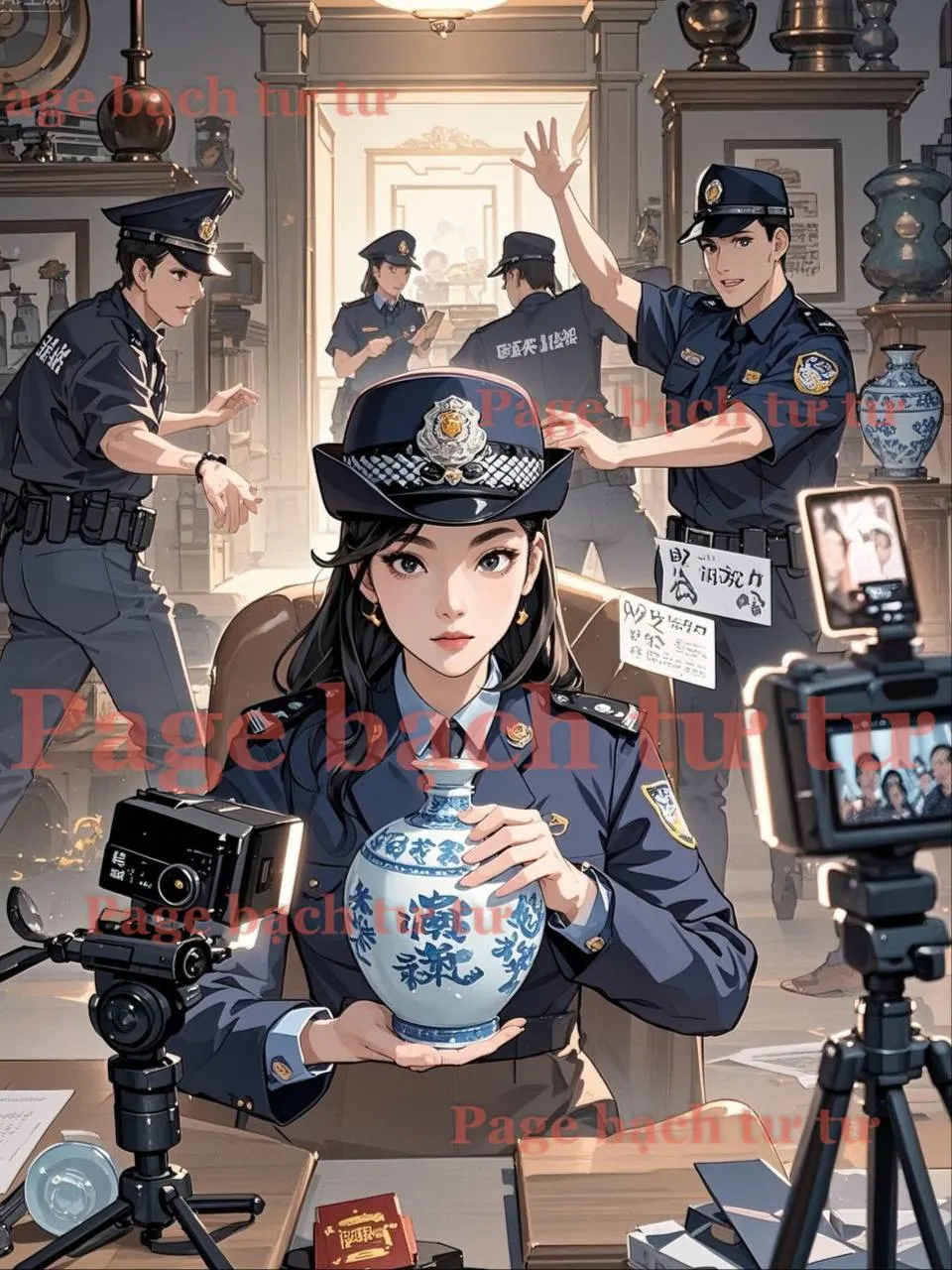 Bìa truyện Quốc Bảo và Nước Mắt