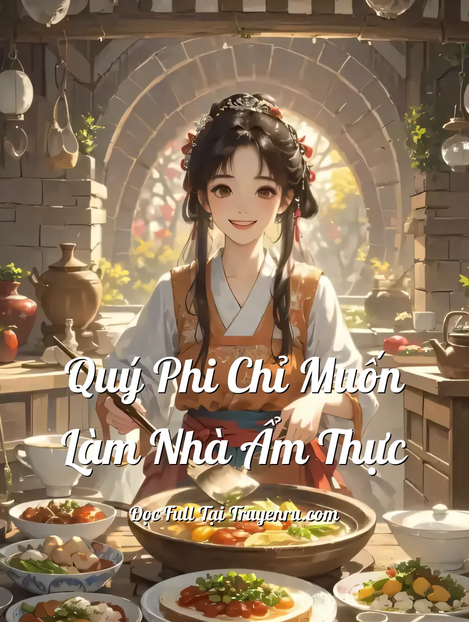 Bìa truyện Quý Phi Chỉ Muốn Làm Nhà Ẩm Thực