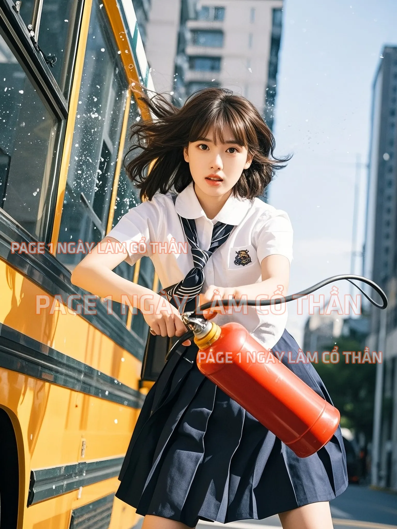 Bìa truyện SAU KỲ THI ĐẠI HỌC TÔI TRỰC TIẾP ĐẬP VỠ CÁNH CỬA XE BUS