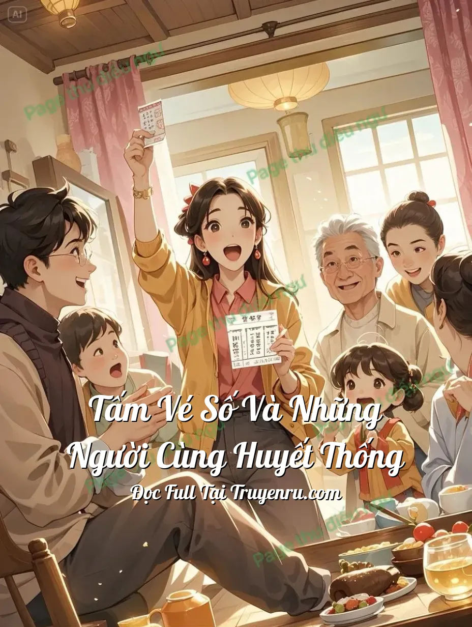 Bìa truyện Tấm Vé Số Và Những Người Cùng Huyết Thống