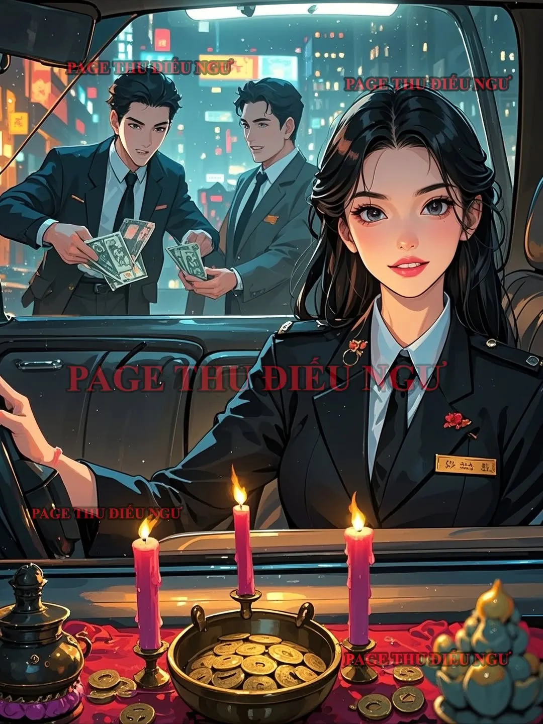 Bìa truyện TAXI ÂM DƯƠNG