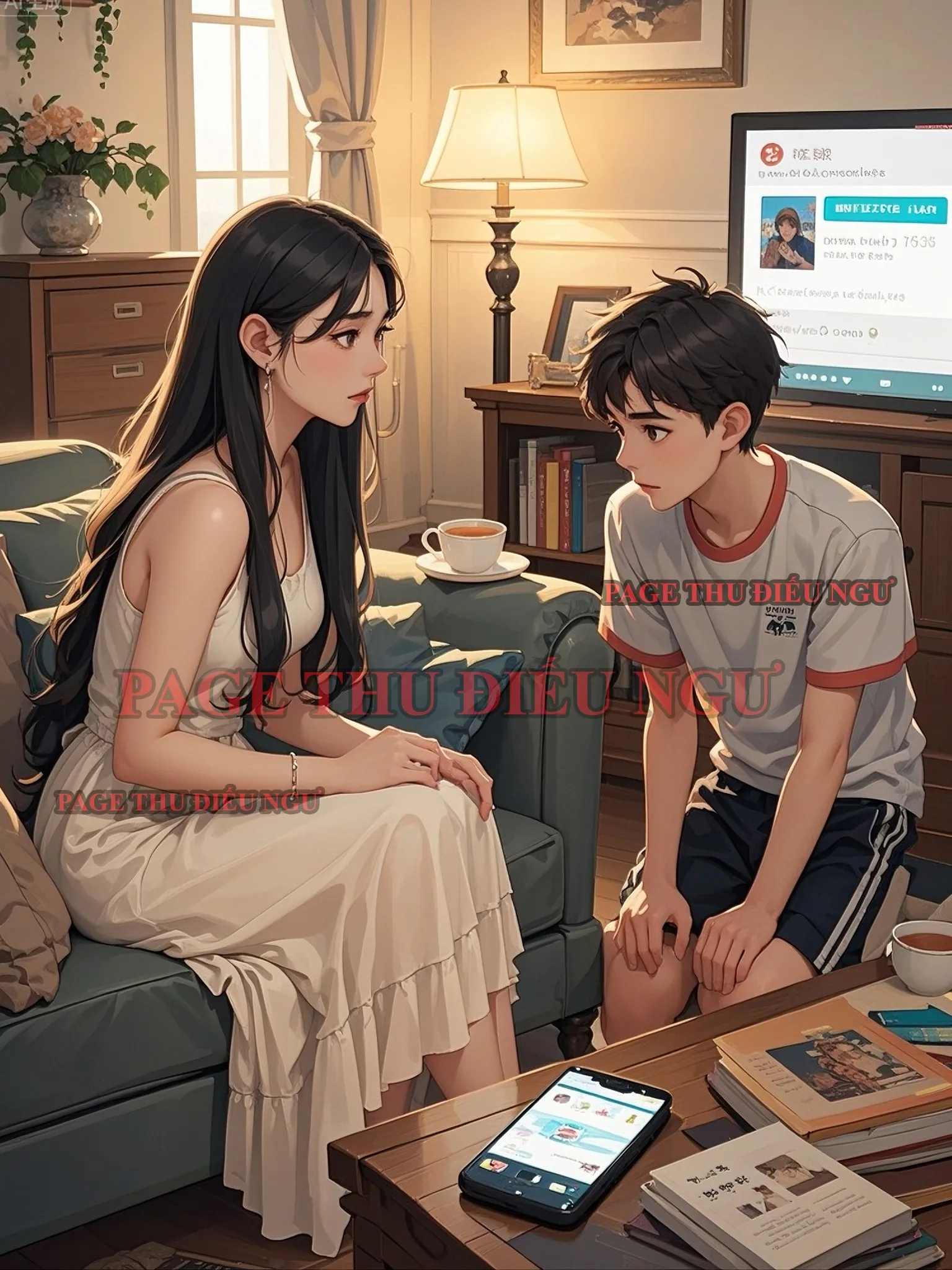 Bìa truyện Thằng Em Tôi Và Con Mắm Của Nó