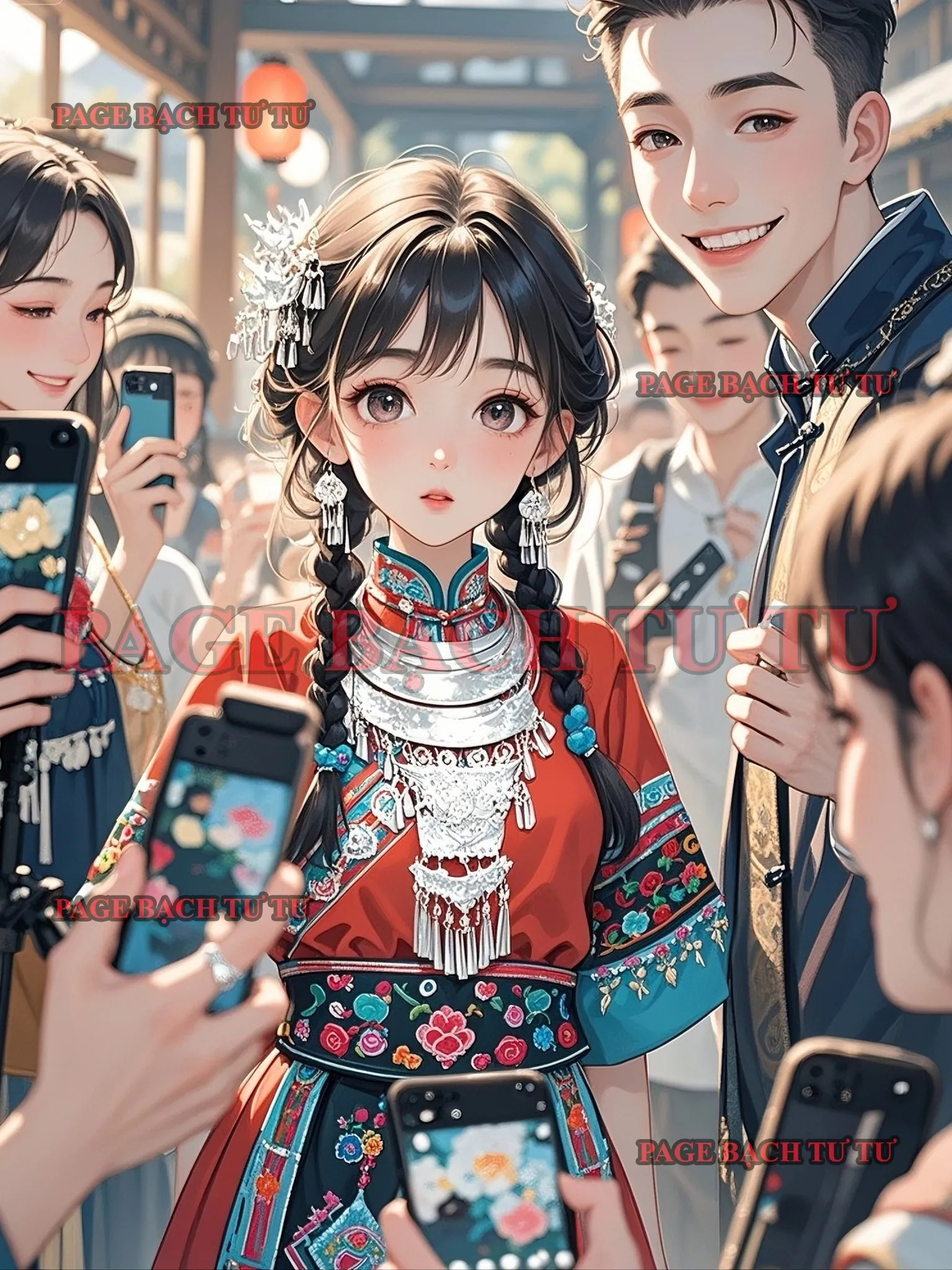 Bìa truyện Thánh Nữ Miêu Tộc Chấn Động Giới Anime