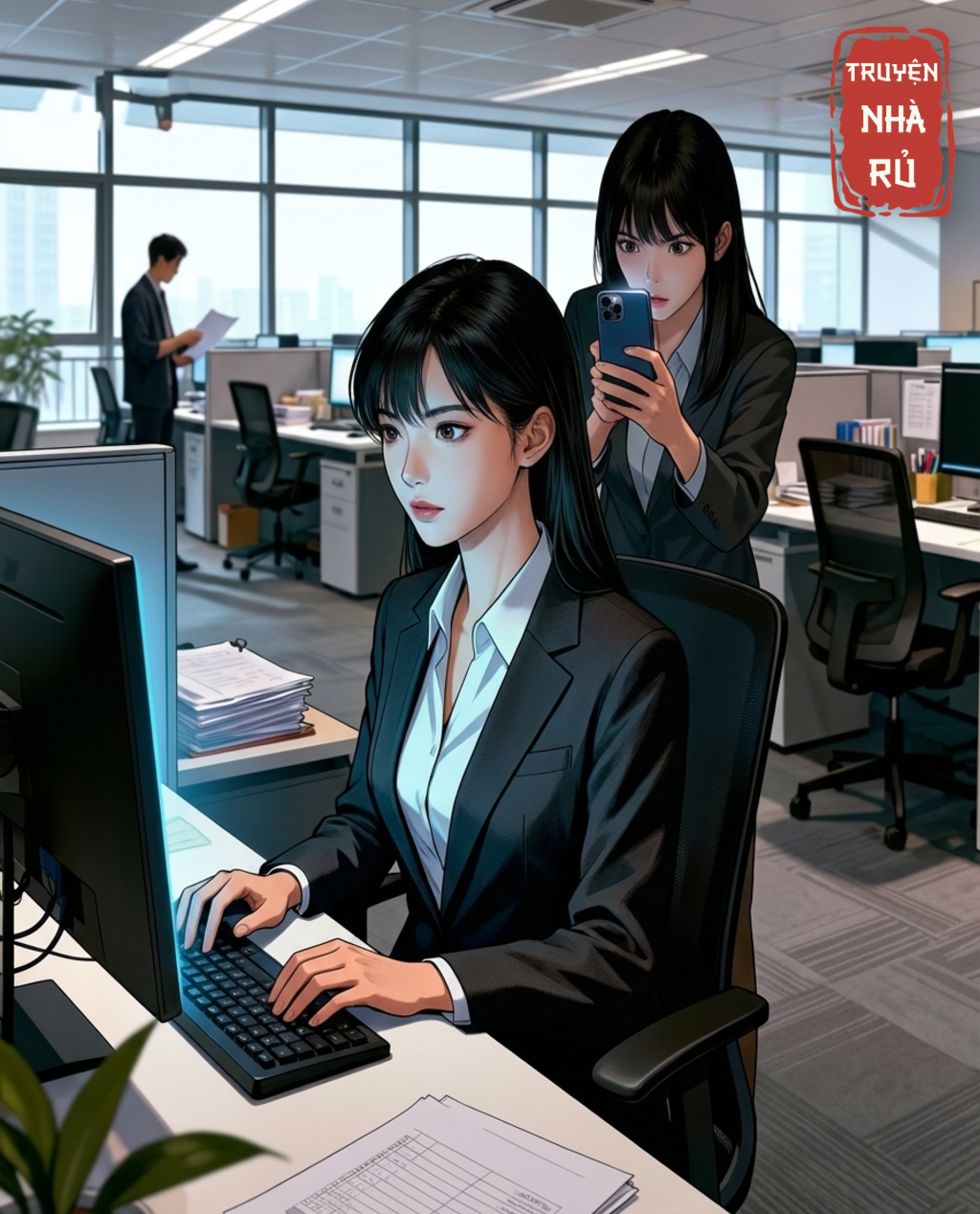 Thực Tập Sinh Trà Xanh Của Phòng Dự Án