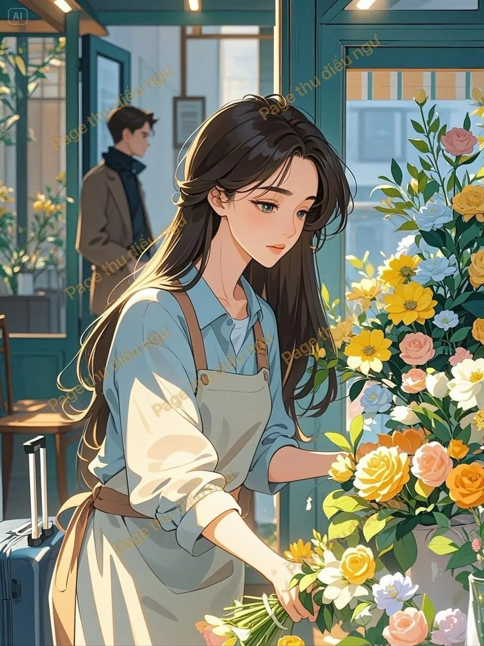Bìa truyện TIỆM HOA CỦA NGƯỜI PHỤ NỮ MẠNH MẼ
