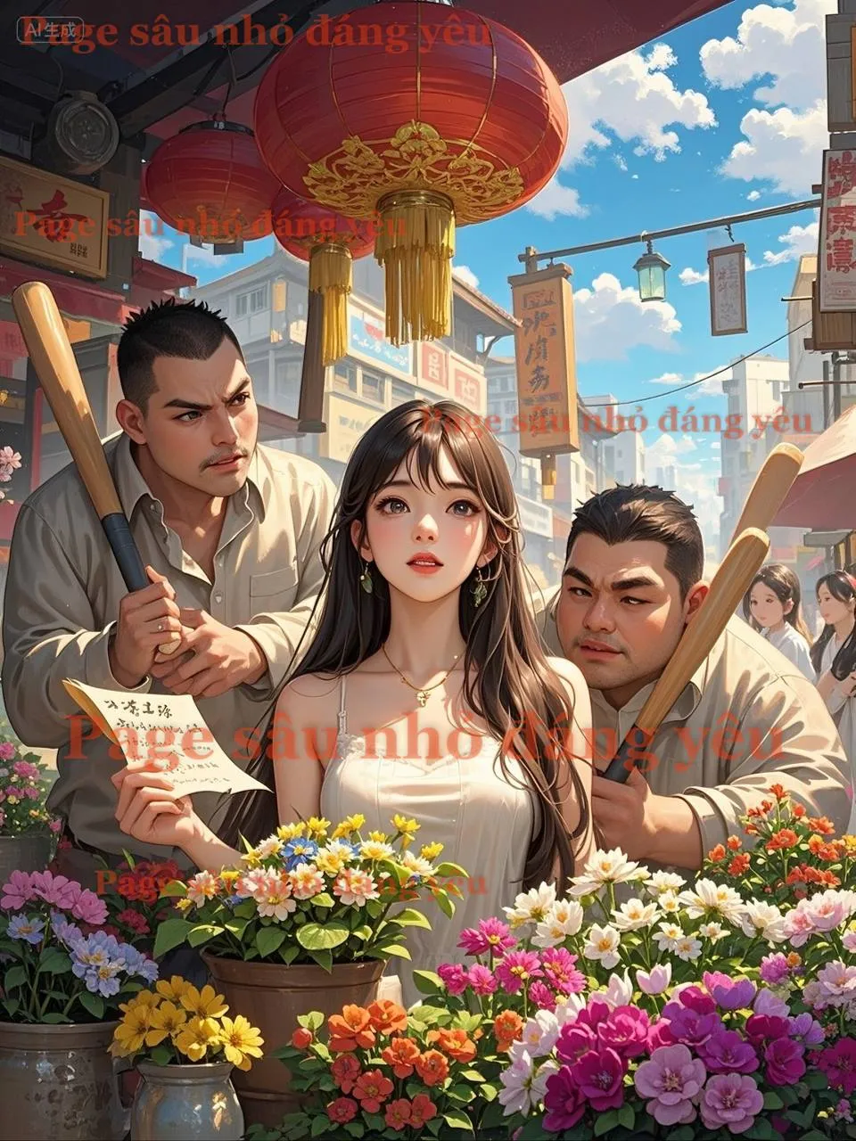 Bìa truyện TIỆM HOA KHÔNG CÒN EM
