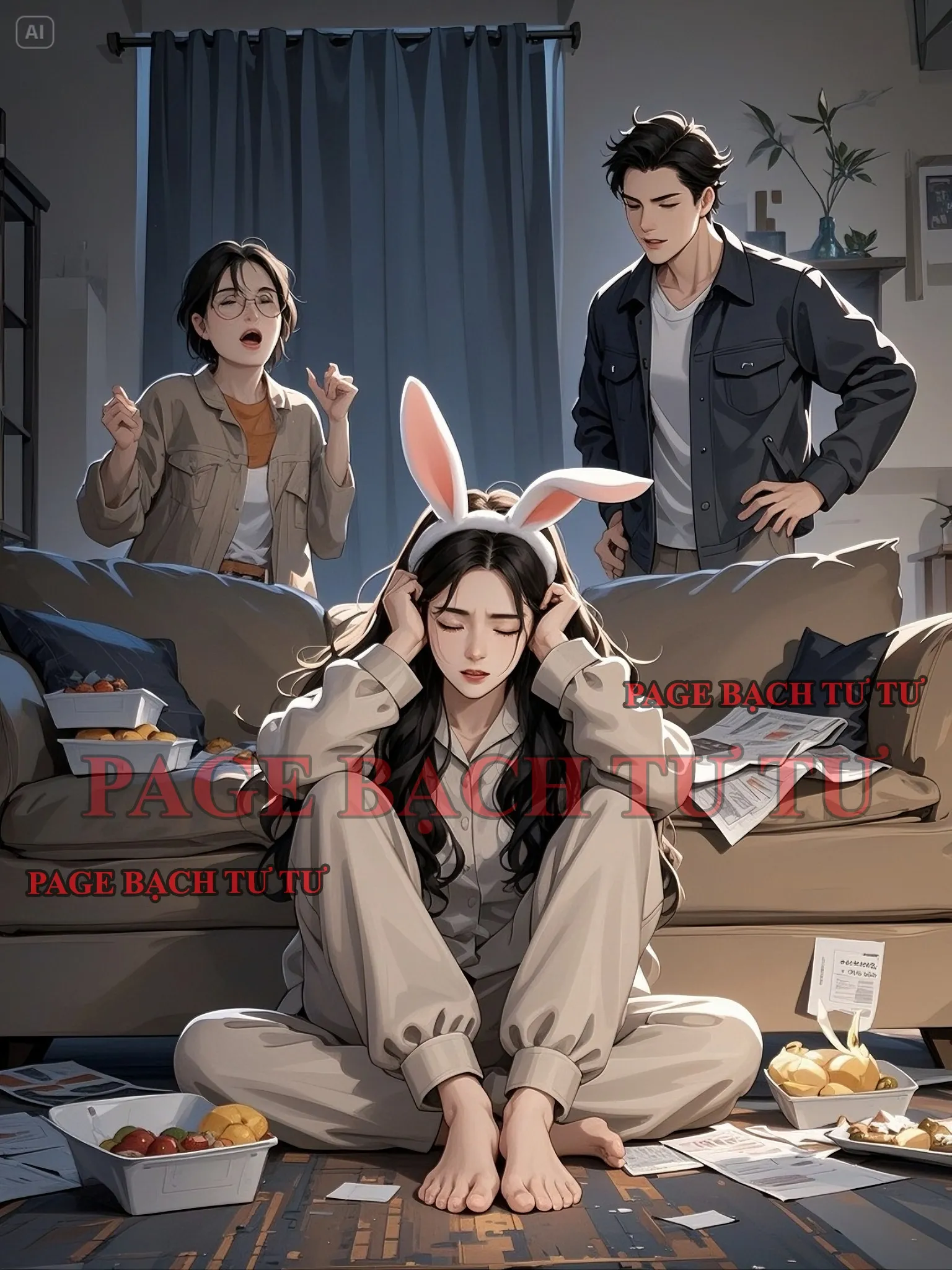 Bìa truyện TIỀN HƯU CỦA MẸ