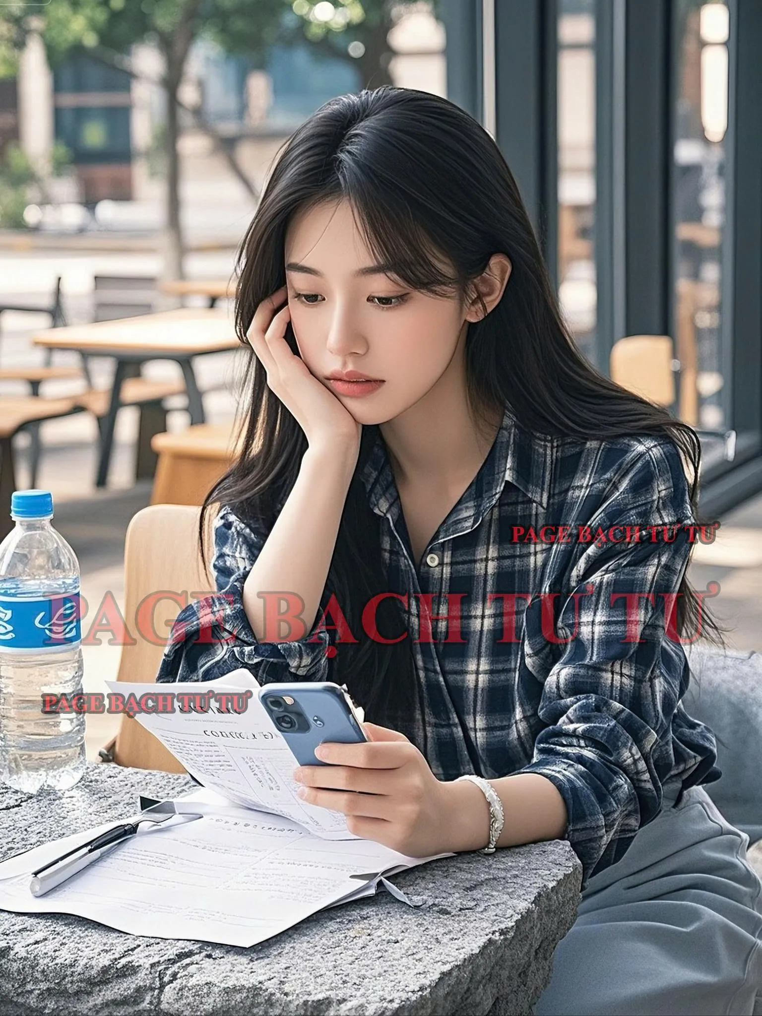 Bìa truyện TIẾN SĨ VÀ HỢP ĐỒNG GIẢ