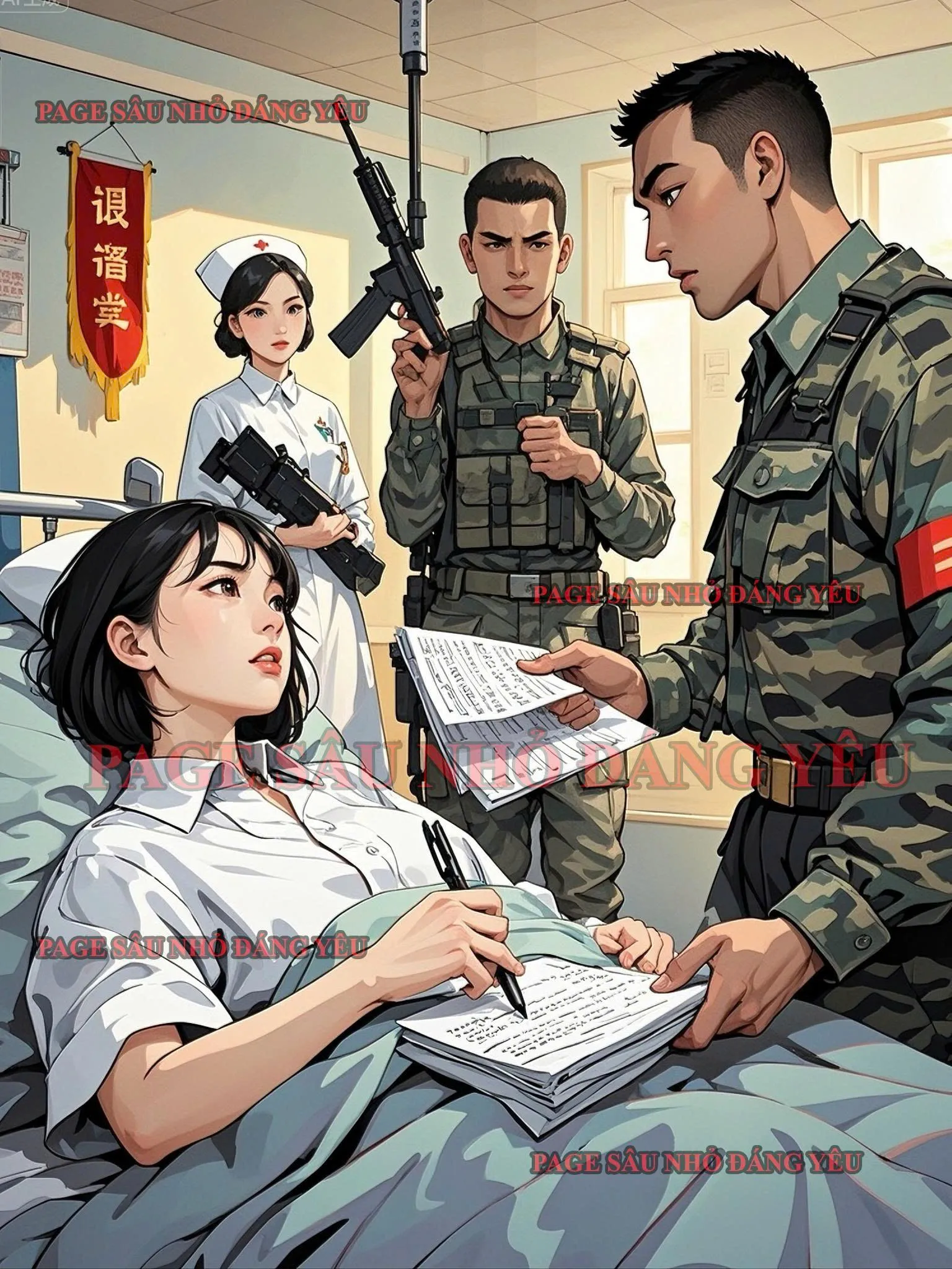 Bìa truyện Tiền Trợ Cấp Liệt Sĩ