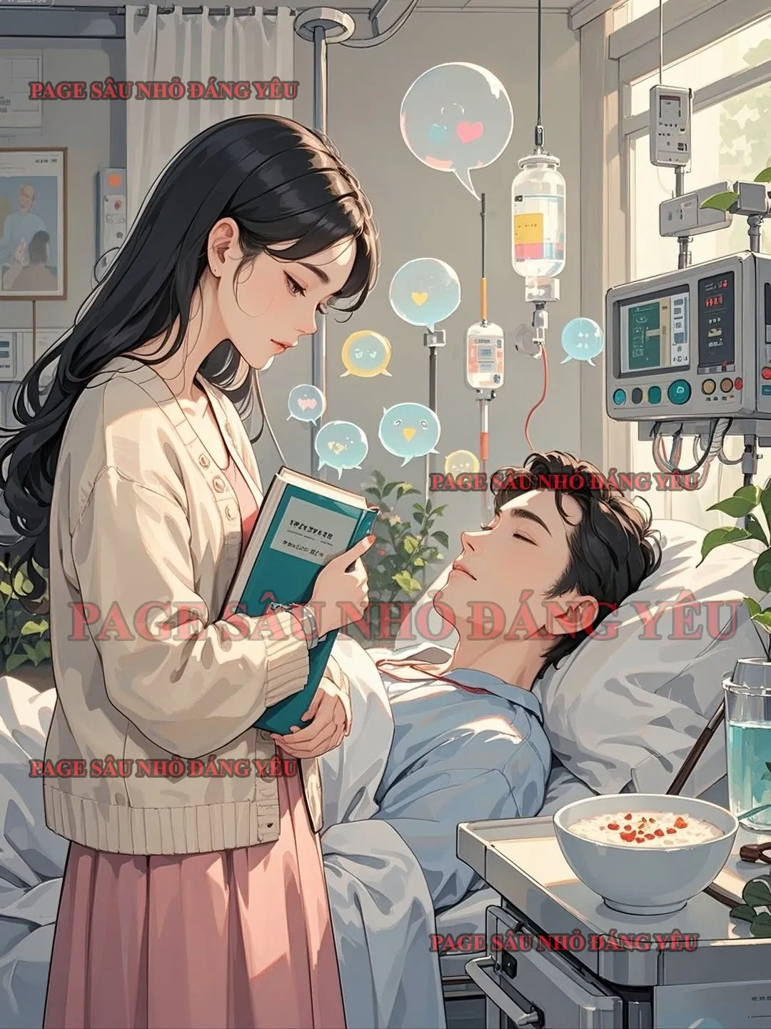 Bìa truyện Tiếng Lòng Của Chồng Thực Vật