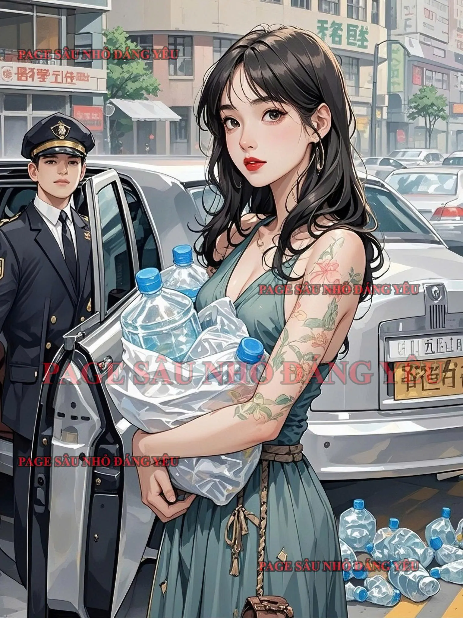 Bìa truyện Tiểu Thư Giả và Khoản Nợ Thật