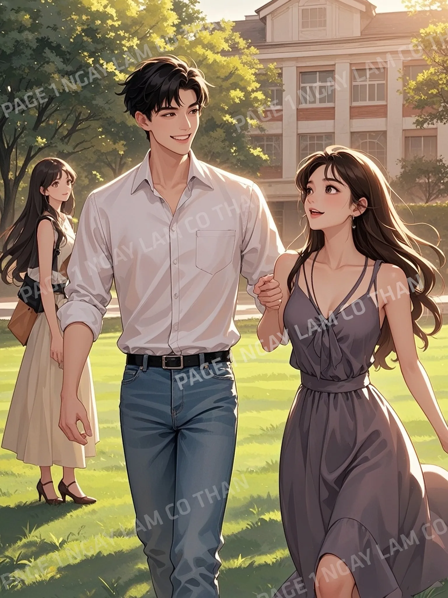 Bìa truyện TÌNH YÊU KHÔNG ĐẾN TỪ SỰ HY SINH