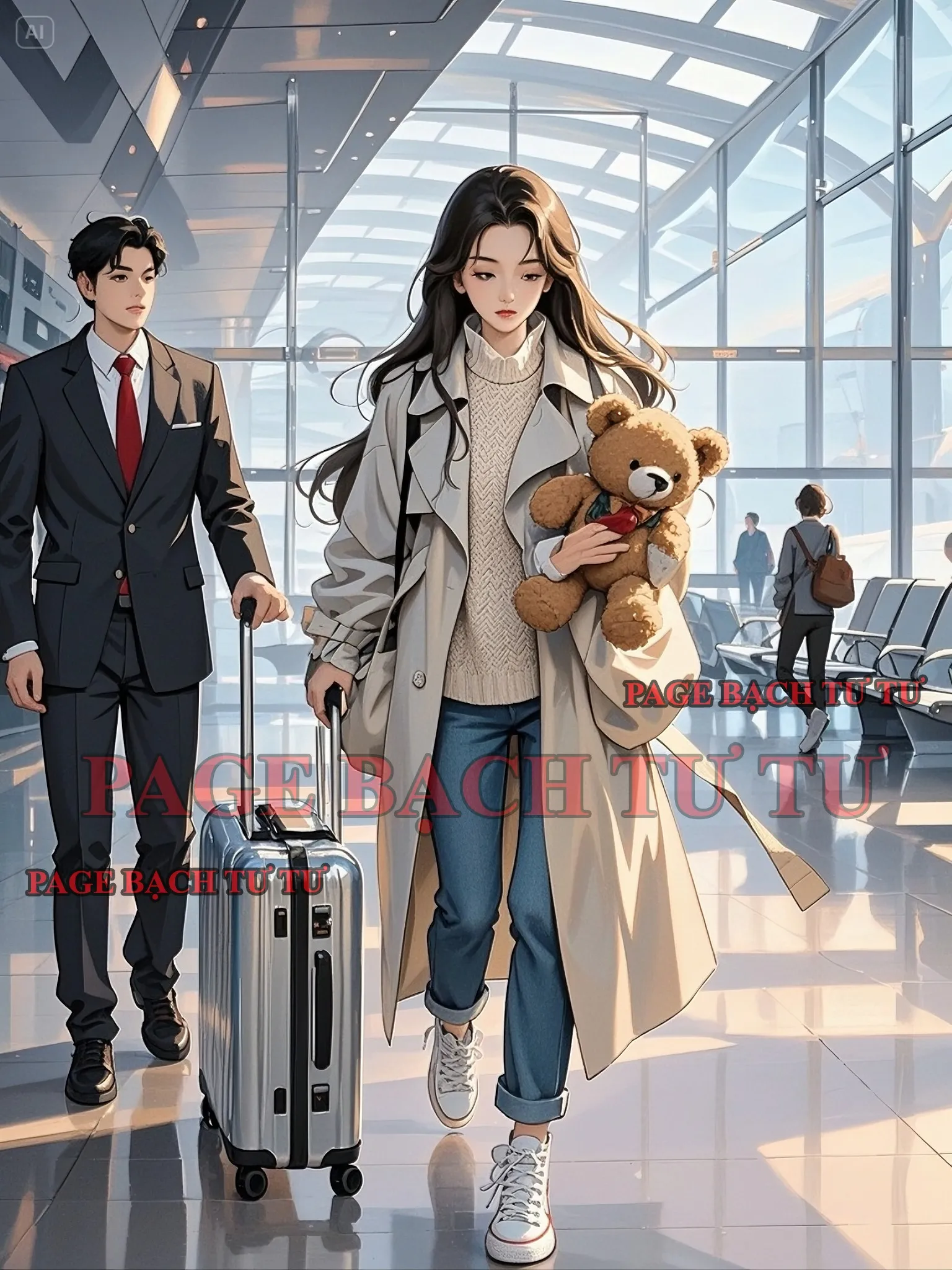 Bìa truyện TÓC BẠC TIẾC NGÀY XUÂN MUỘN