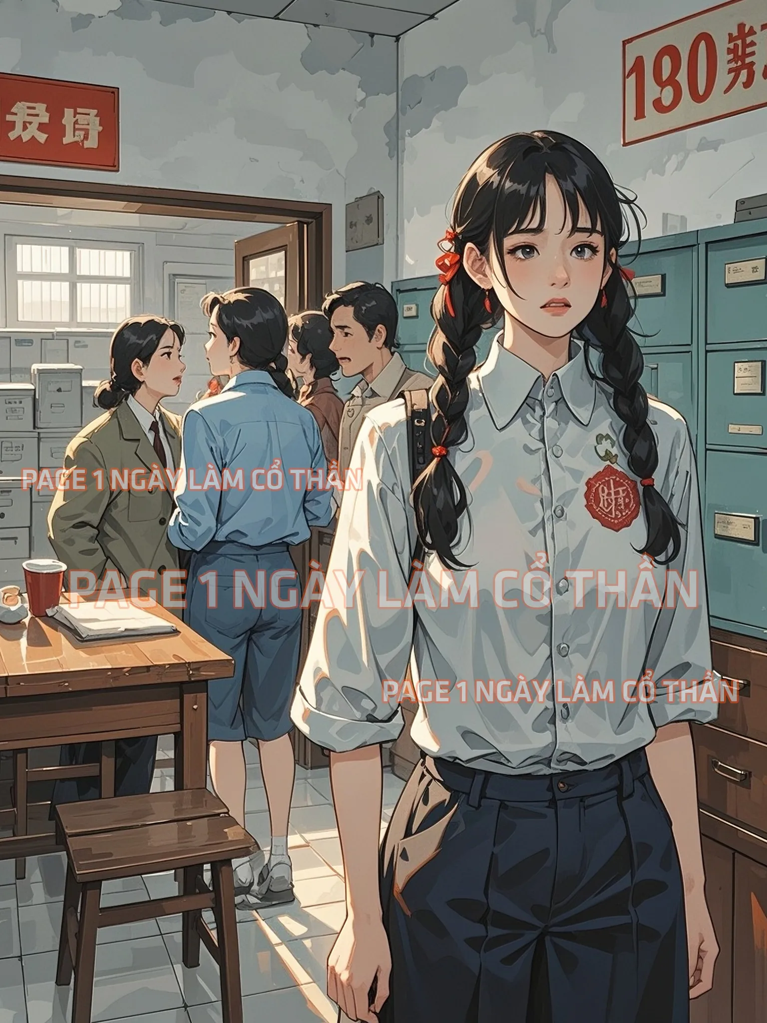 Bìa truyện TÔI BỊ COI LÀ GÁNH NẶNG TRƯỚC CỬA CỔNG DÂN CHÍNH