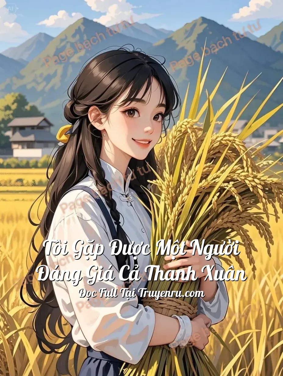 Bìa truyện Tôi Gặp Được Một Người Đáng Giá Cả Thanh Xuân