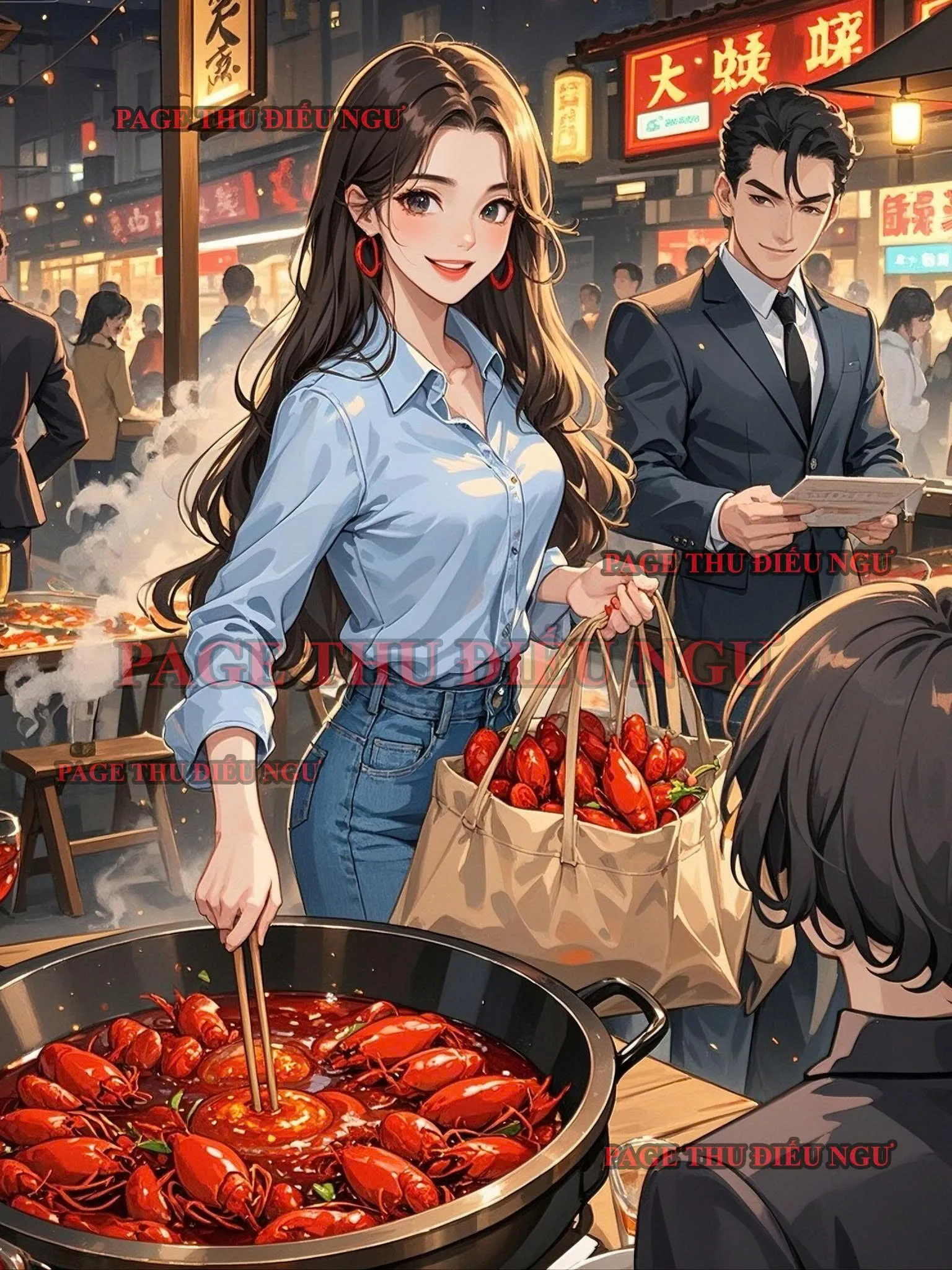 Bìa truyện TÔM HÙM VÀ NHỮNG NGÀY HÈ