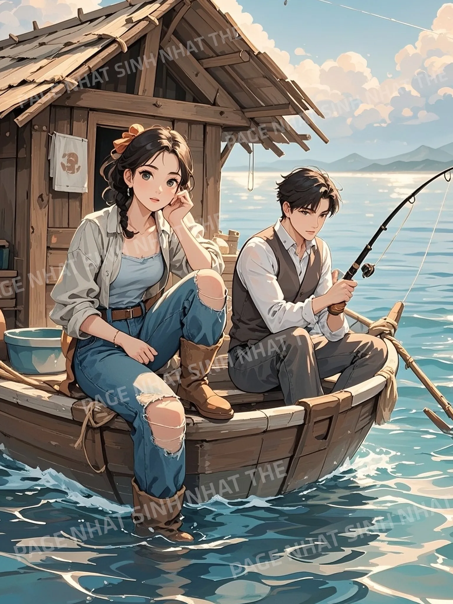 Bìa truyện TỔNG TÀI MẤT TRÍ VÀ CÔ GÁI LÀNG CHÀI