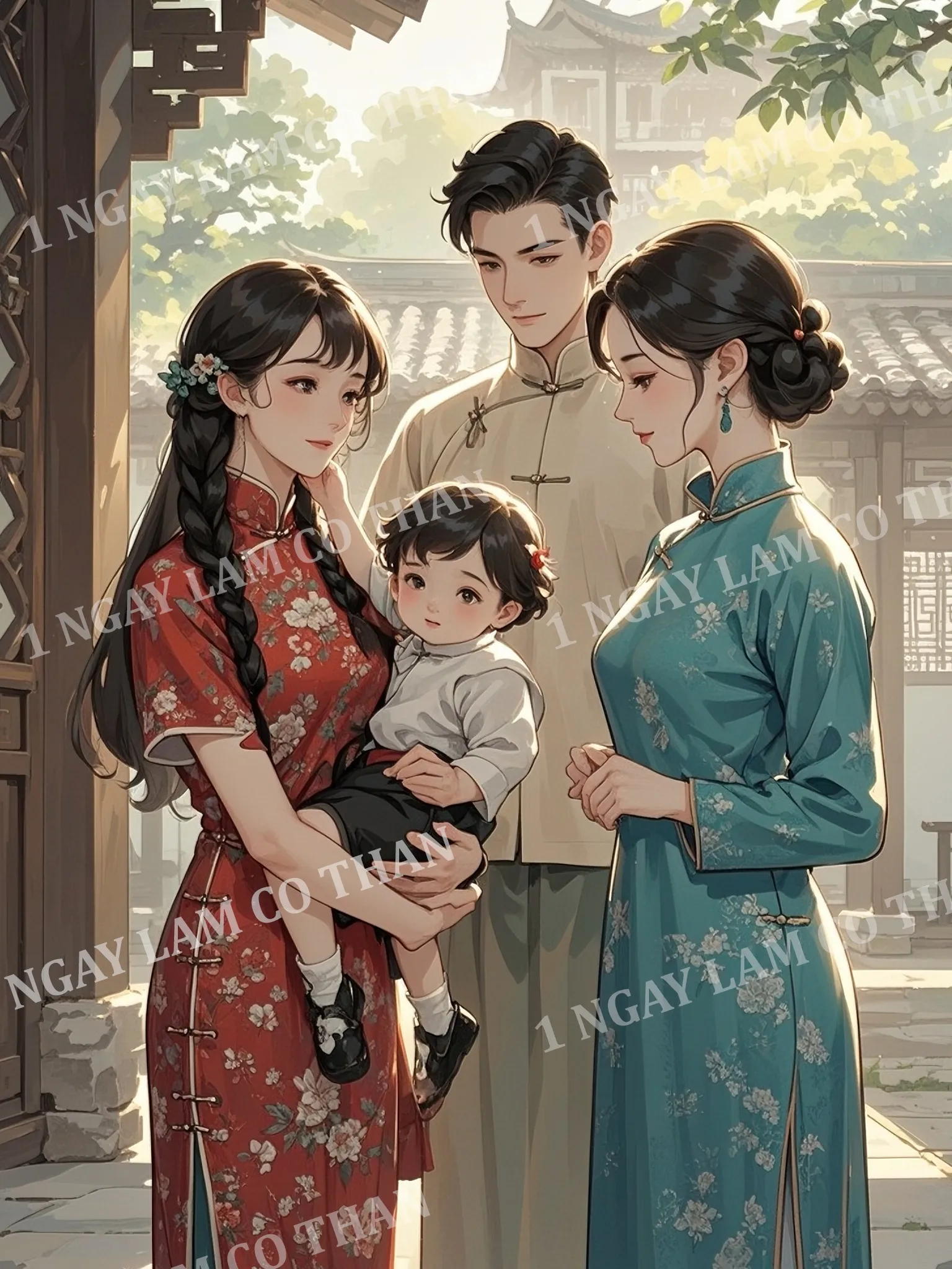 Bìa truyện TRỌNG SINH NĂM 80, CHỒNG CƯỚI THÊM VỢ THAY EM TRAI