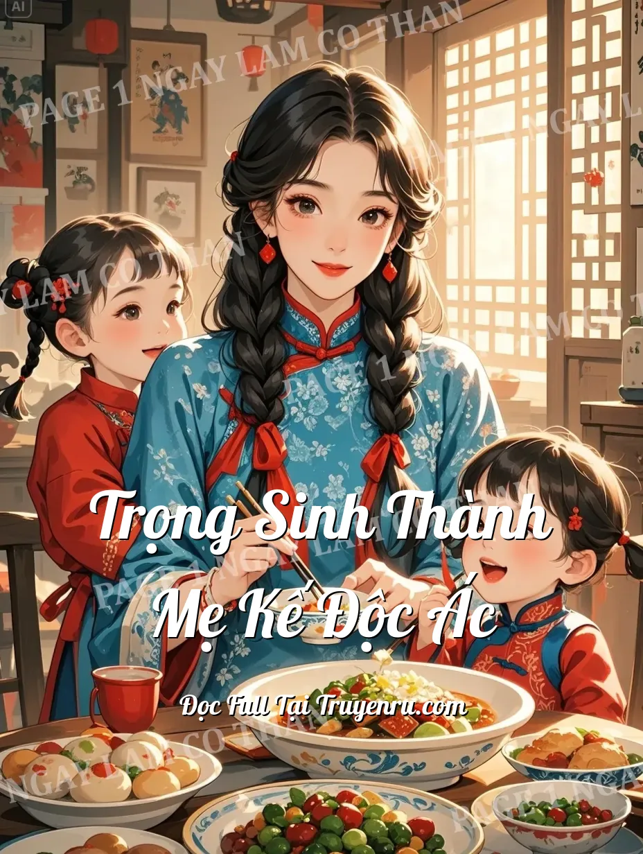 Bìa truyện Trọng Sinh Thành Mẹ Kế Độc Ác