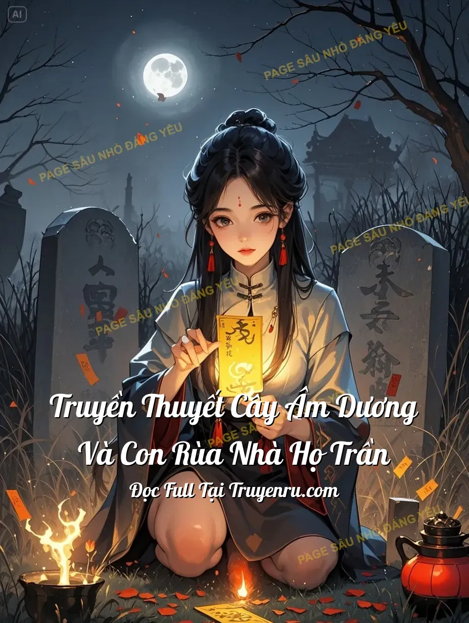 Bìa truyện Truyền Thuyết Cây Âm Dương Và Con Rùa Nhà Họ Trần