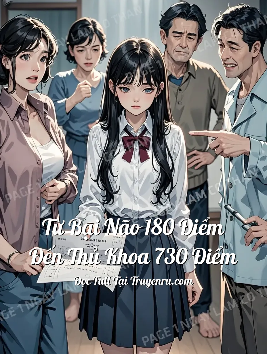 Bìa truyện Từ Bại Não 180 Điểm Đến Thủ Khoa 730 Điểm