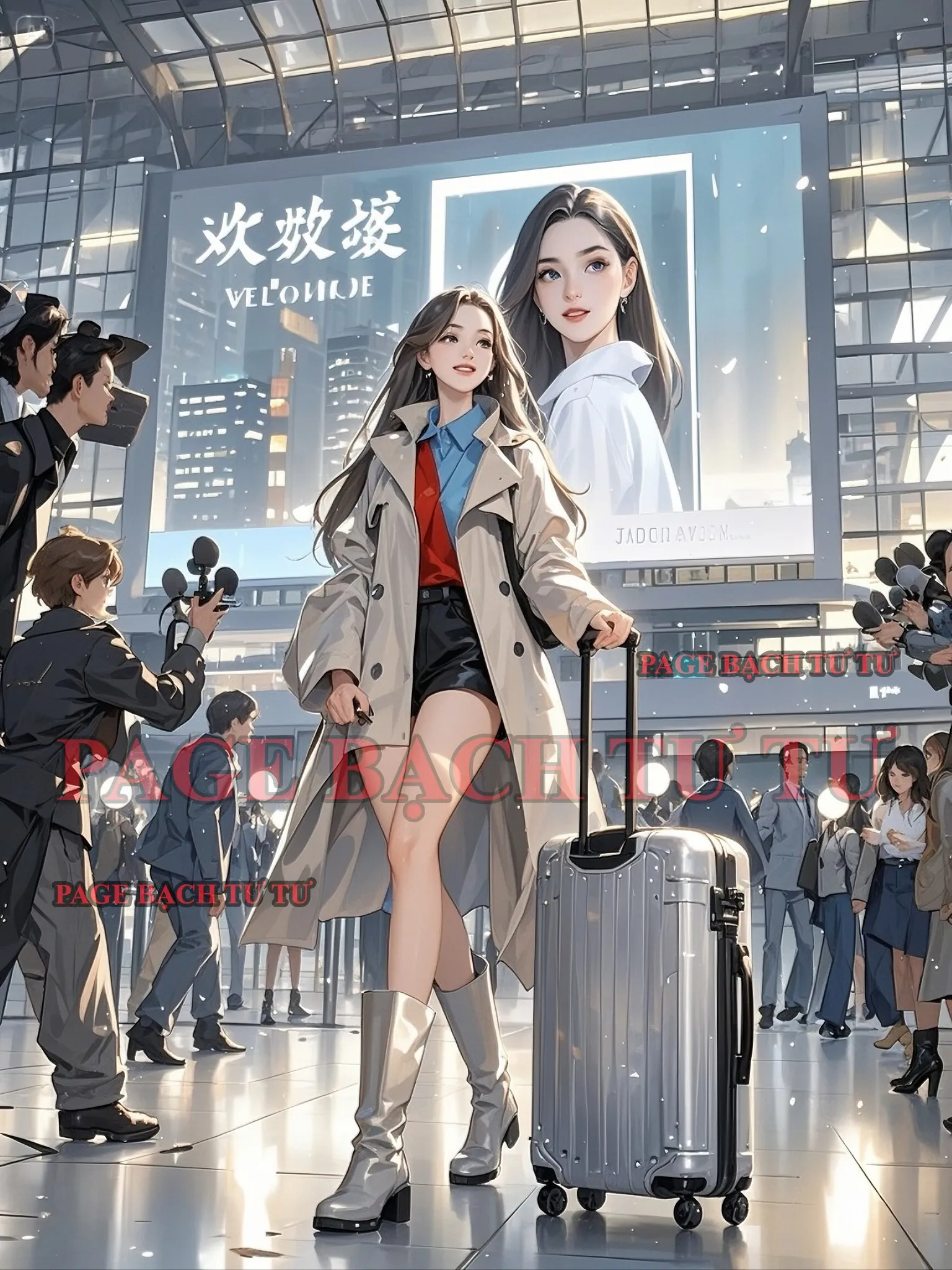 Bìa truyện VAI CHÍNH TRONG KỊCH BẢN CỦA KẺ BỆNH HOẠN