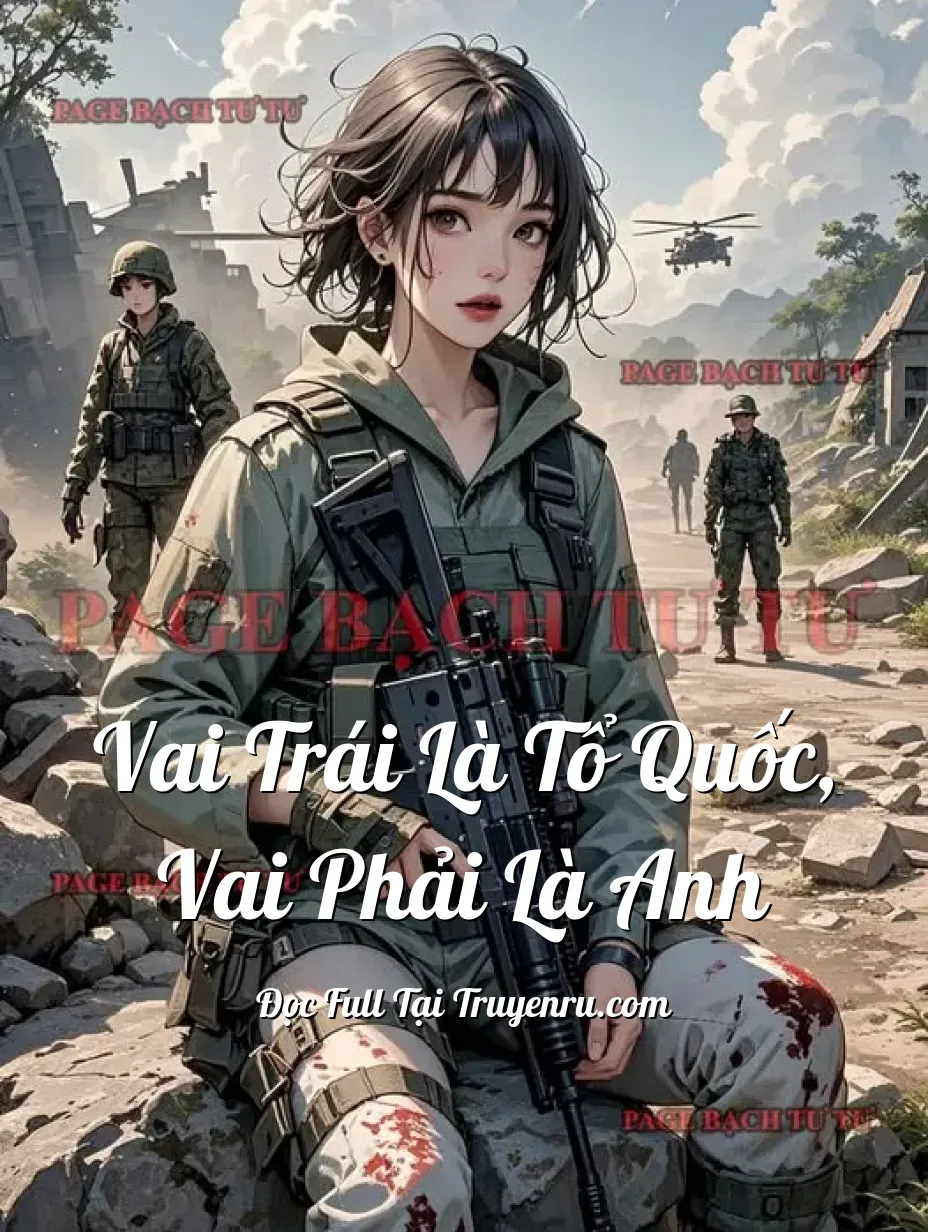 Bìa truyện VAI TRÁI LÀ TỔ QUỐC, VAI PHẢI LÀ ANH