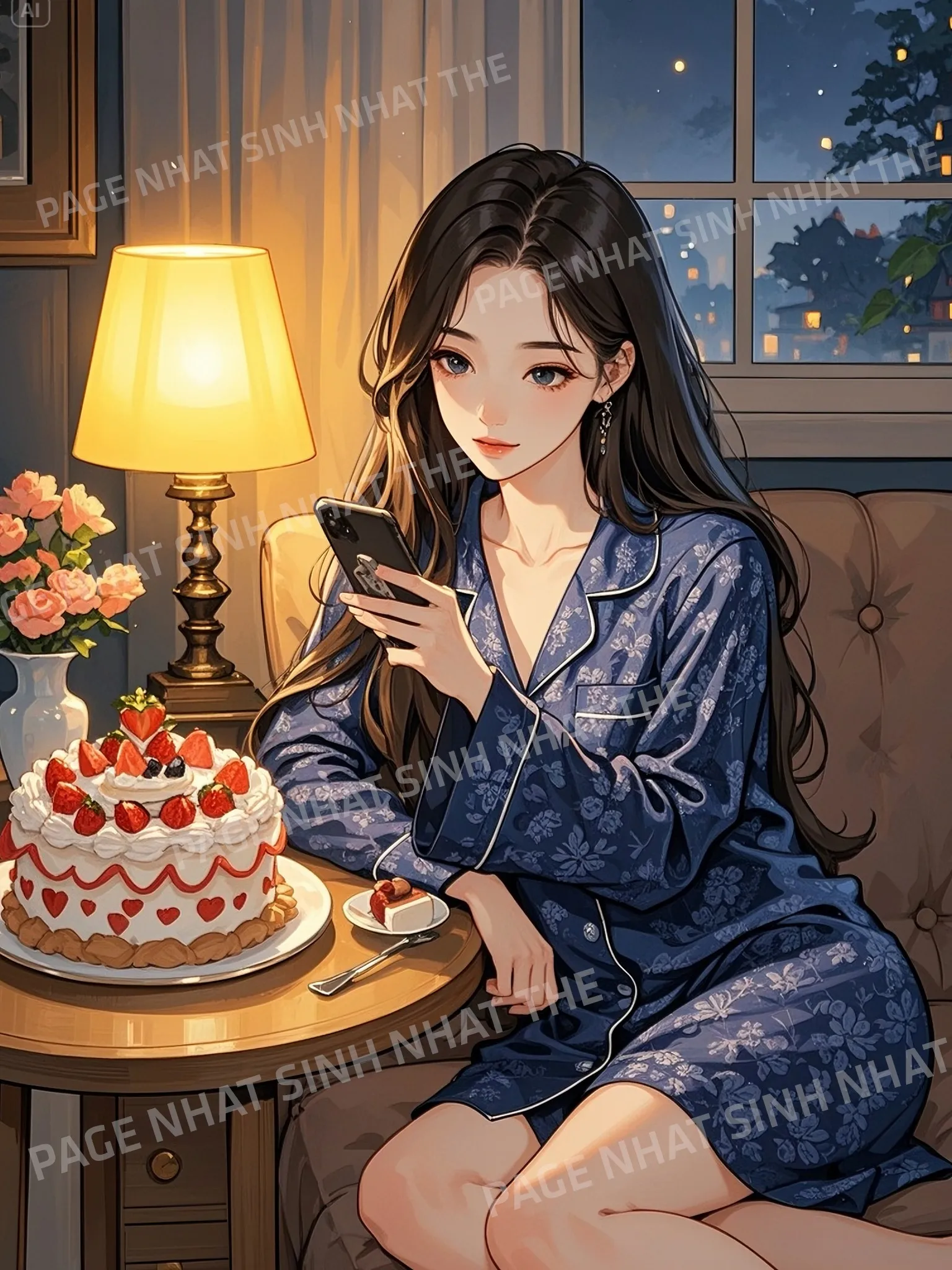 Bìa truyện VALENTINE NÀY CHỒNG TÔI CHẾT TRÊN GIƯỜNG TIỂU TAM