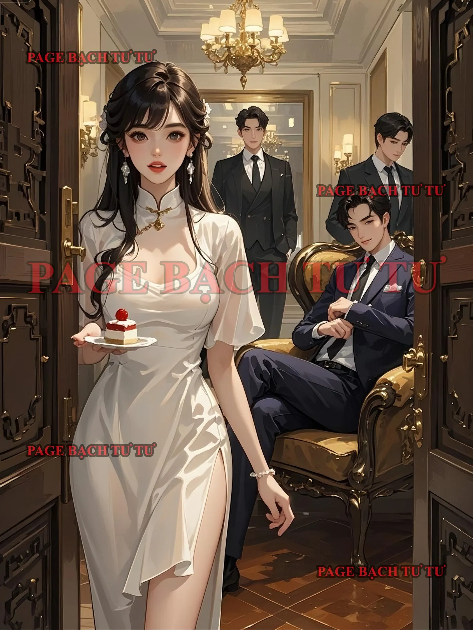 Bìa truyện VỊ TRÍ PHU NHÂN NHÀ HỌ CHÂU