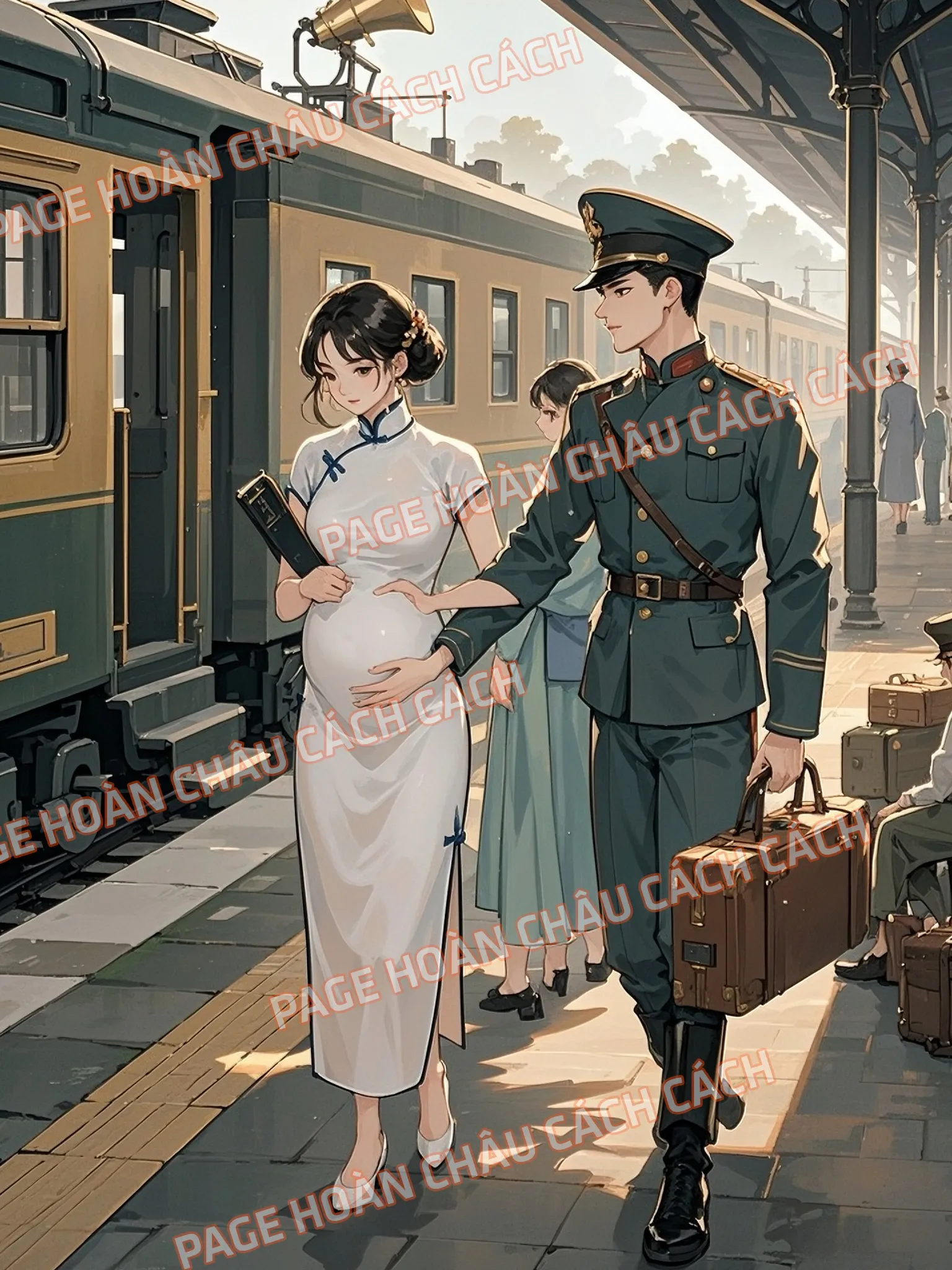 Bìa truyện VỢ CỦA TRUNG ĐỘI TRƯỞNG