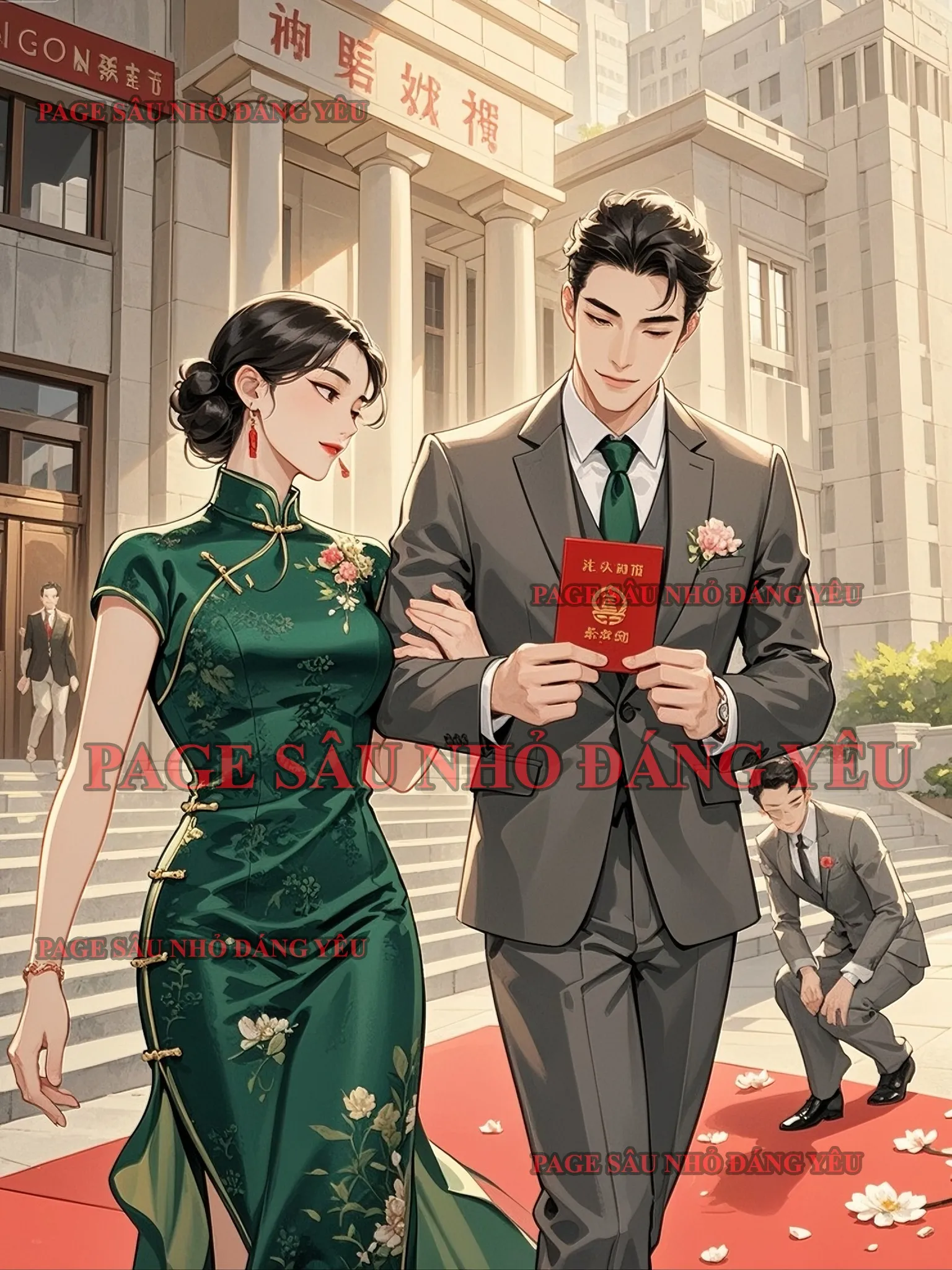 Bìa truyện VỢ NUÔI VÀ BẠN TRAI