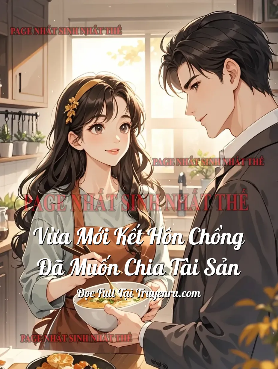 Bìa truyện VỪA MỚI KẾT HÔN CHỒNG ĐÃ MUỐN CHIA TÀI SẢN