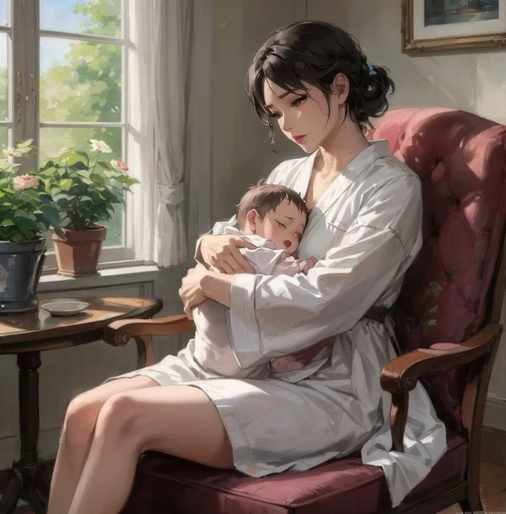 Bìa truyện Vừa Sinh Xong,Chồng Tôi Lại Đòi Ly Hôn