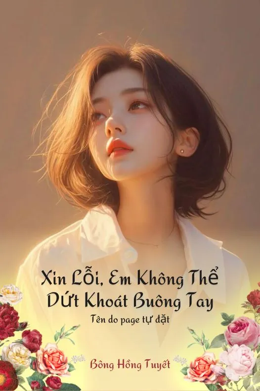 Bìa truyện Xin Lỗi, Em Không Thể Dứt Khoát Buông Tay