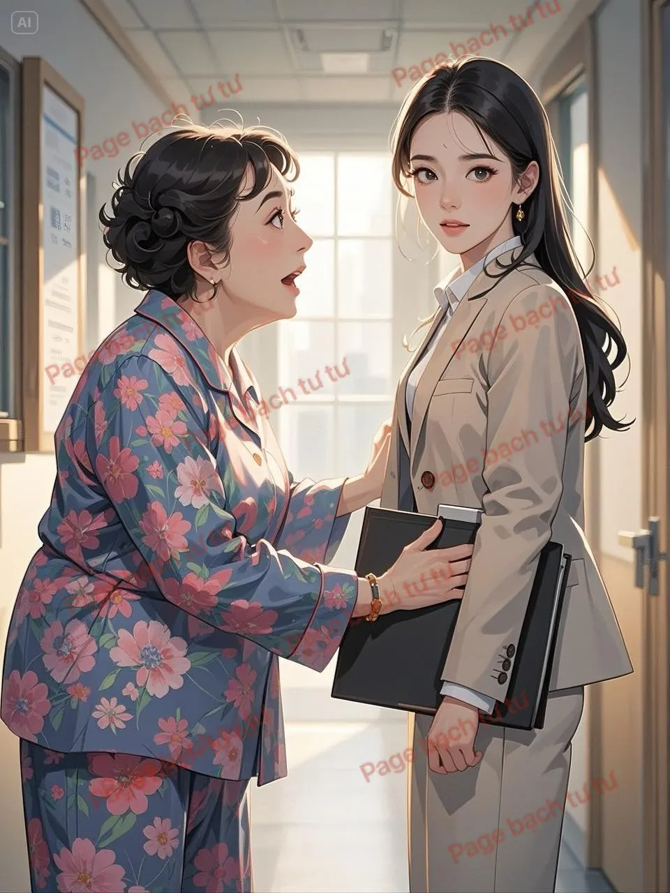 Bìa truyện XỬ LÝ BÀ HÀNG XÓM QUÁI GỞ