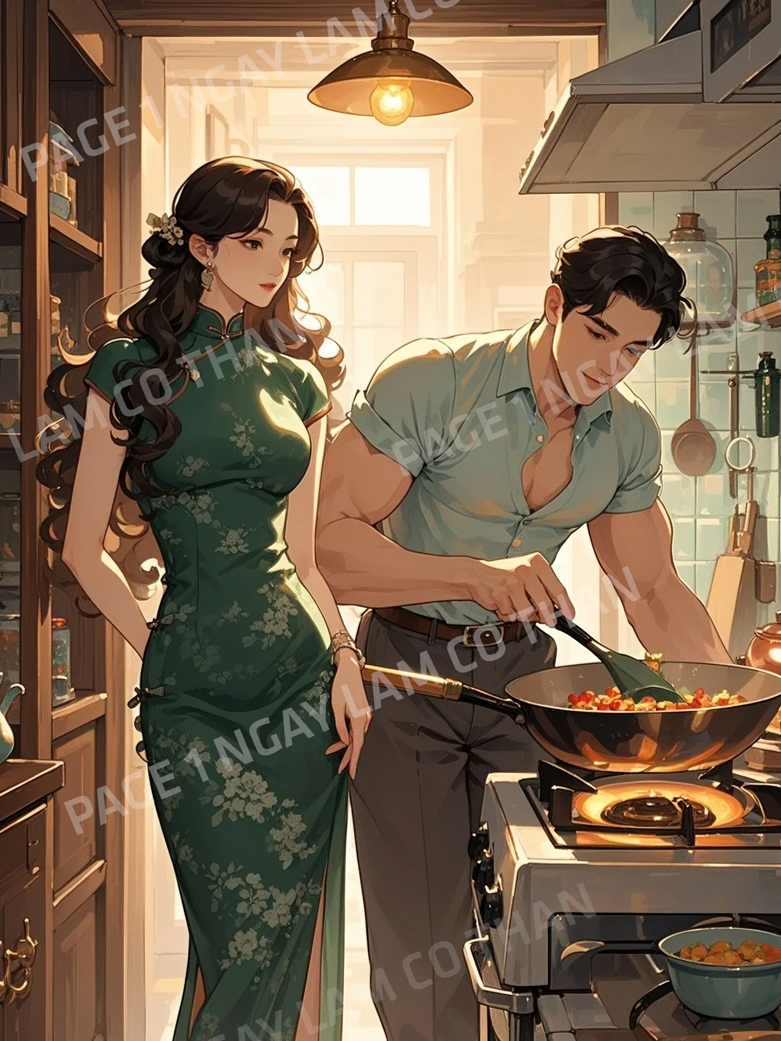 Bìa truyện XUYÊN VỀ NĂM 80, LÀM VỢ ANH THU MUA VE CHAI