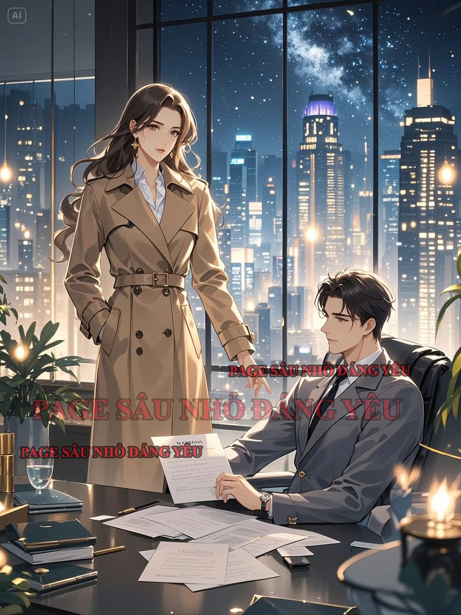 Bìa truyện YÊU ANH ĐÃ LÂU